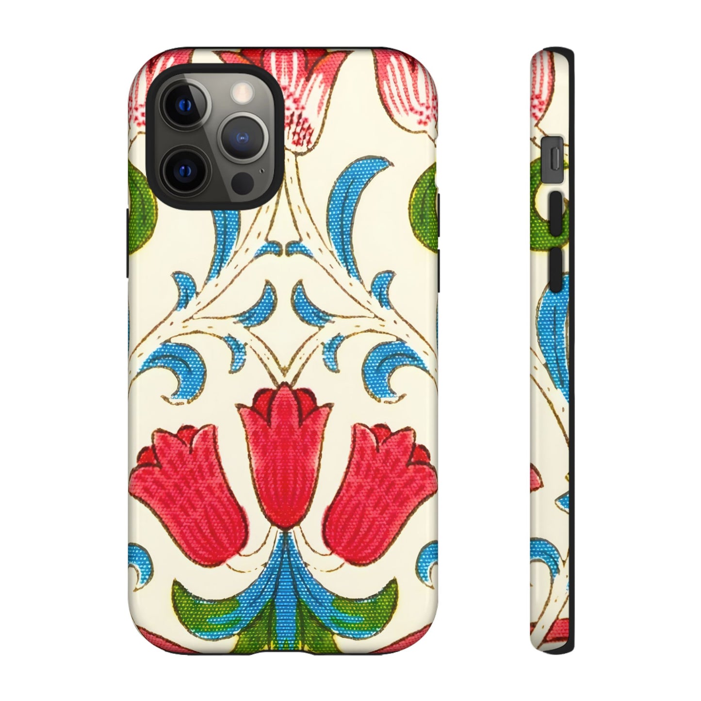 Floral Phone Case - Tough Cases | Stylish Protection, Gift for Her, Boho Phone Cover, Spring Accessory, Cute Tech