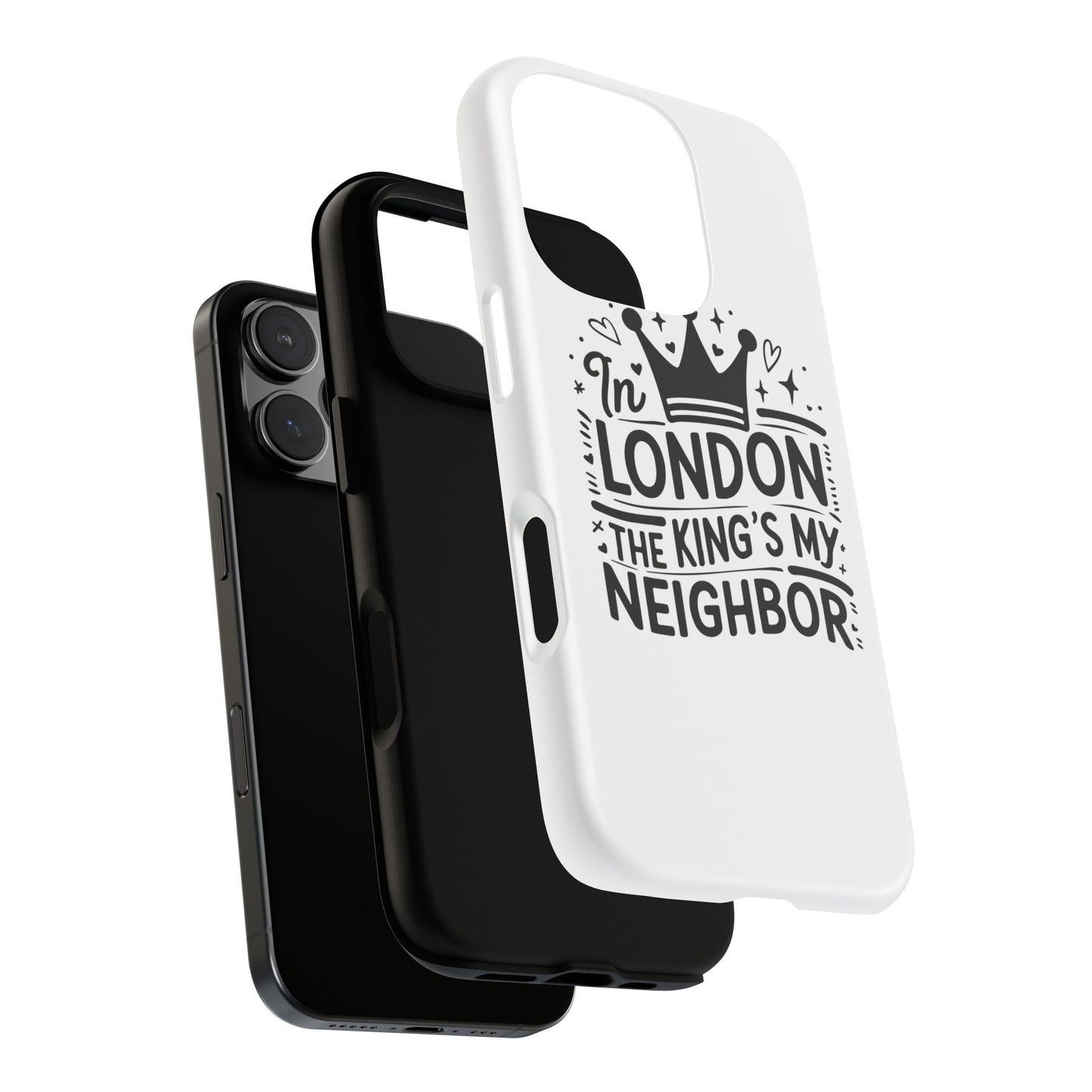 London's Neighbour Phone Case | Royalty Design for Travelers, Gifts for Friends, British Souvenir, Phone Accessory, Stylish Protection