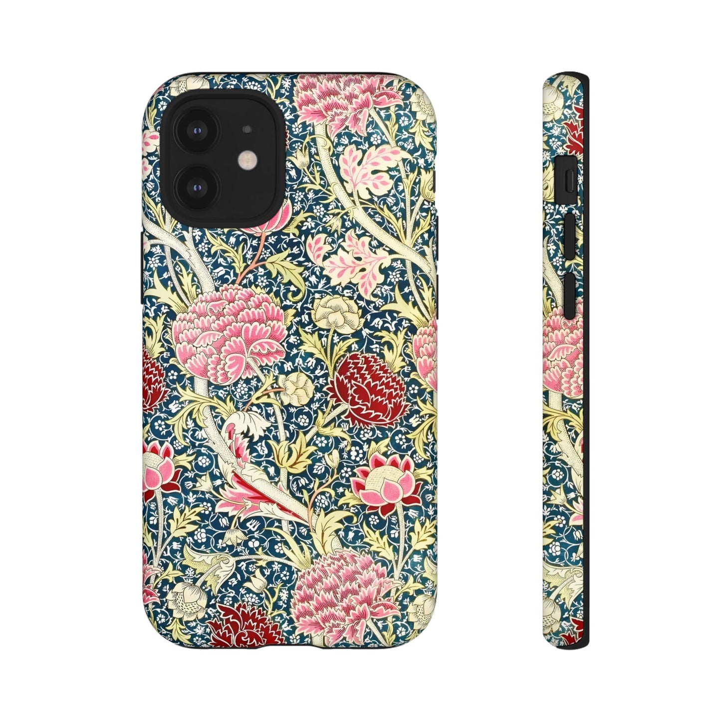 Floral Phone Case, Tough Cases, Durable Phone Cover, Stylish Phone Protector, Gift Idea for Nature Lovers, Floral Pattern Tech Accessories