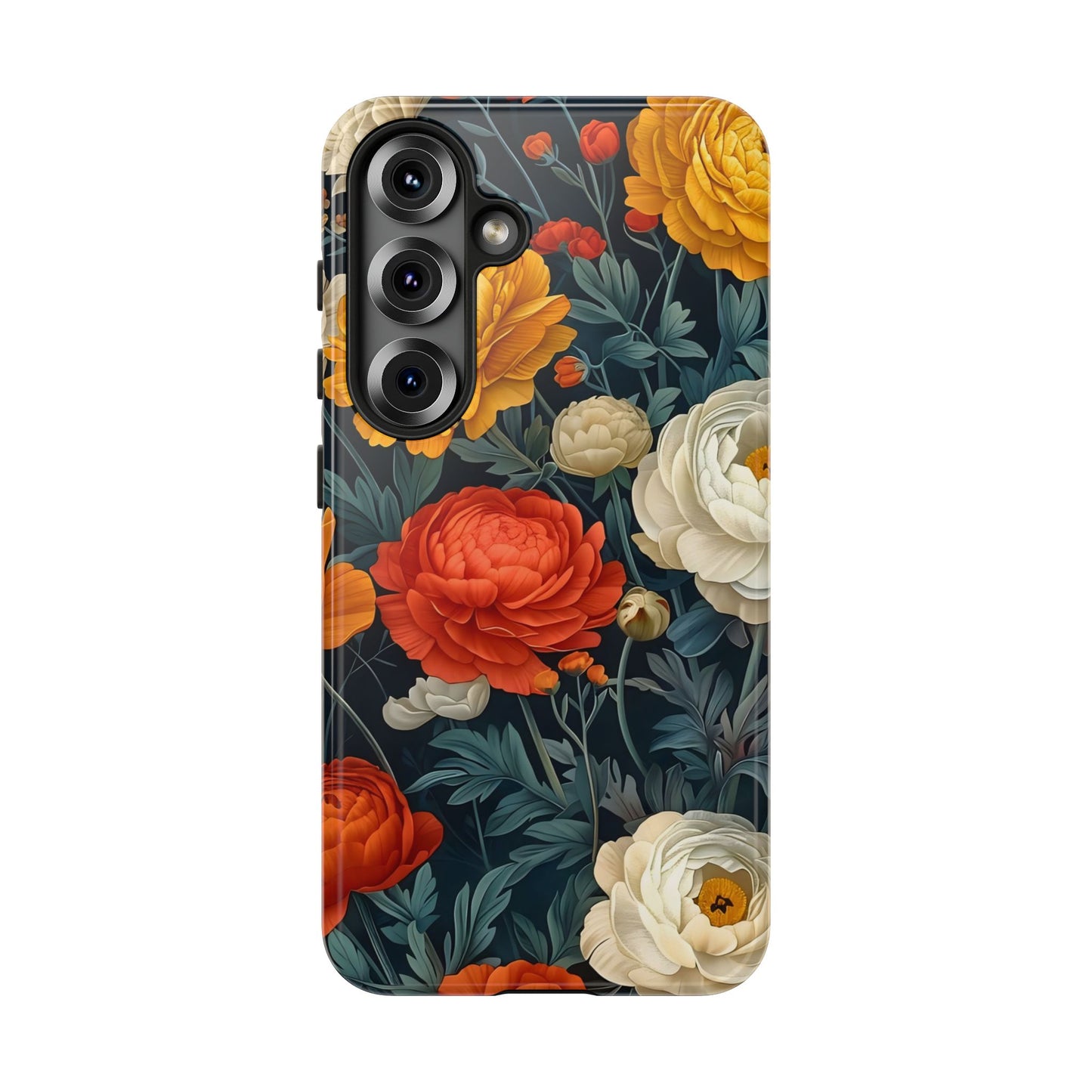 Floral Tough Case for Phones | Durable Floral Phone Cover, Boho Chic, Unique Gift for Her, Phone Protection, Flower Design