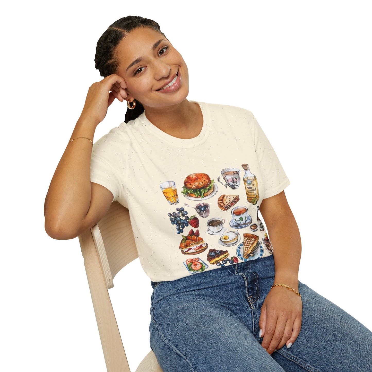 Unisex Softstyle T-Shirt - Heritage and Charm - England's Iconic Symbols