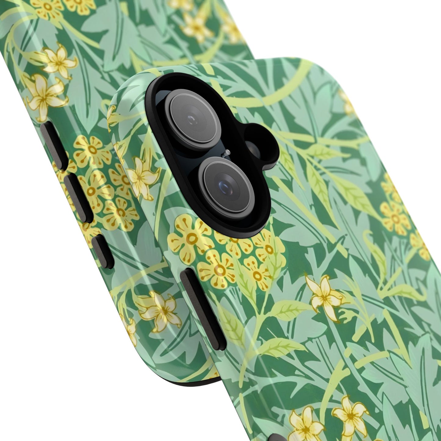 Tough Cases Organic Floral Phone Case, Stylish iPhone Cover, Eco-Friendly Gift, Nature Lover Accessory, Spring Decor, Unique Phone Protector