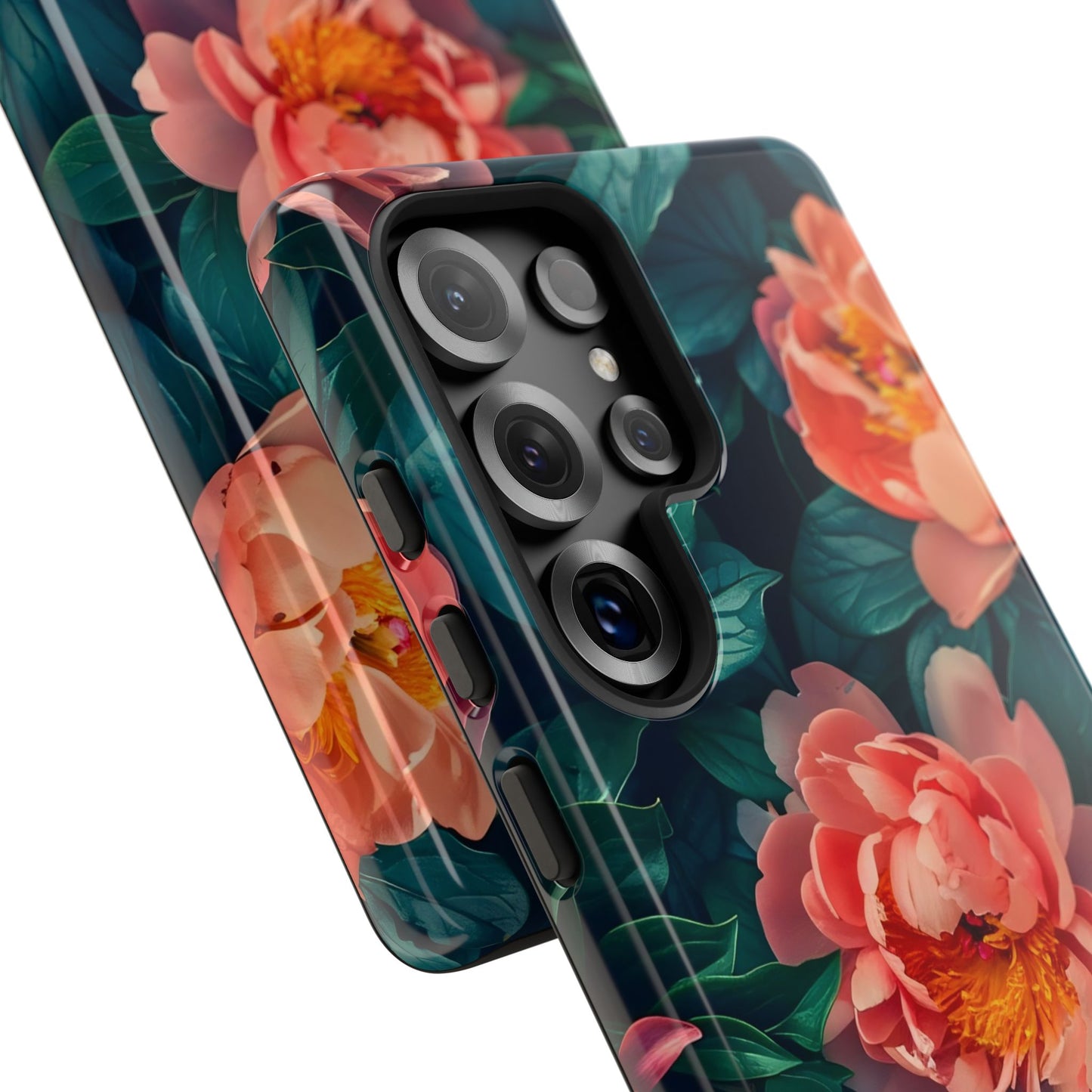 Floral Phone Case - Tough Cases, Flower Design, Botanical Art, Phone Accessory, Gift for Her, Nature Lovers