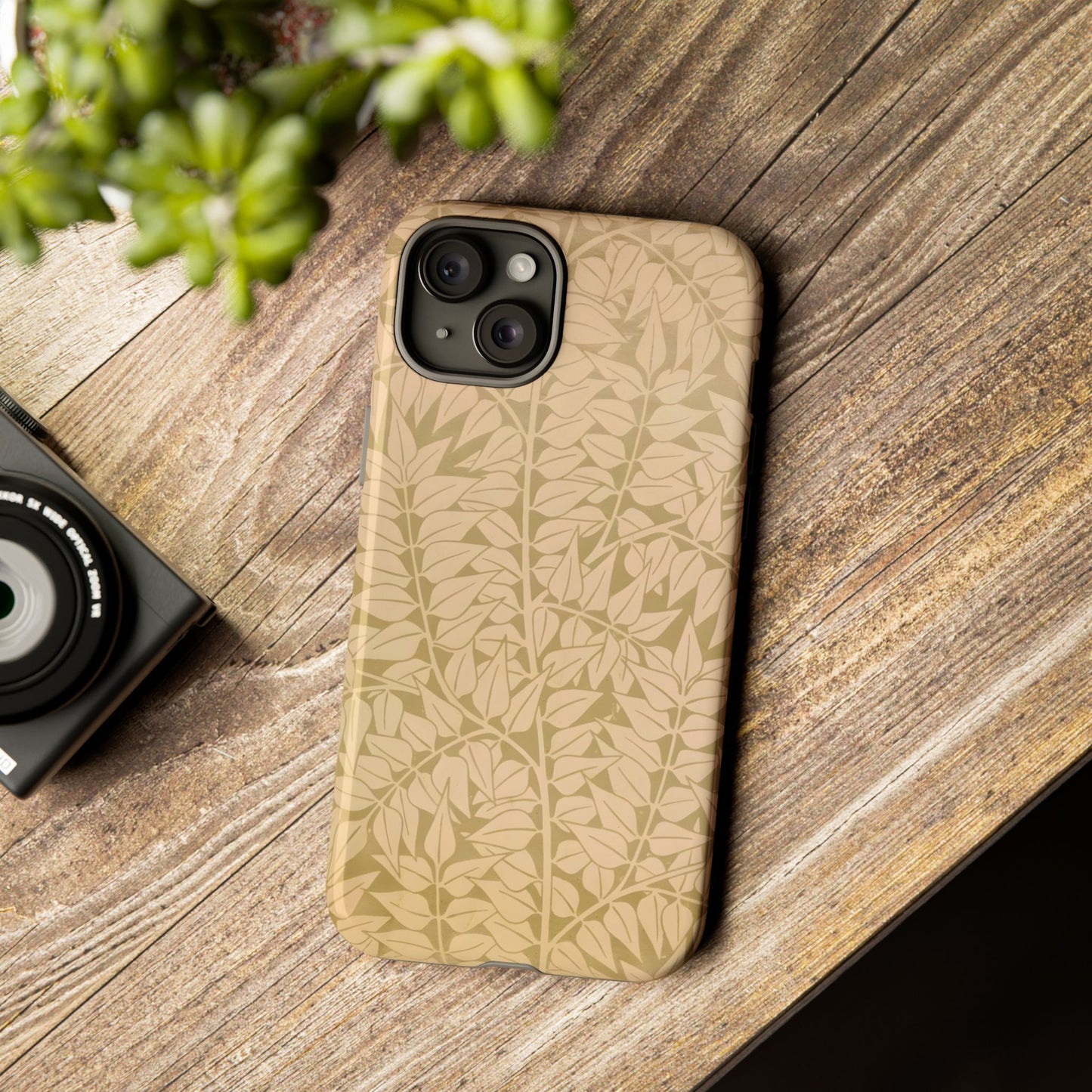 Nature-Inspired Phone Case, Botanical Phone Cover, Eco-Friendly Case, Stylish Protective Cover, Floral iPhone Case