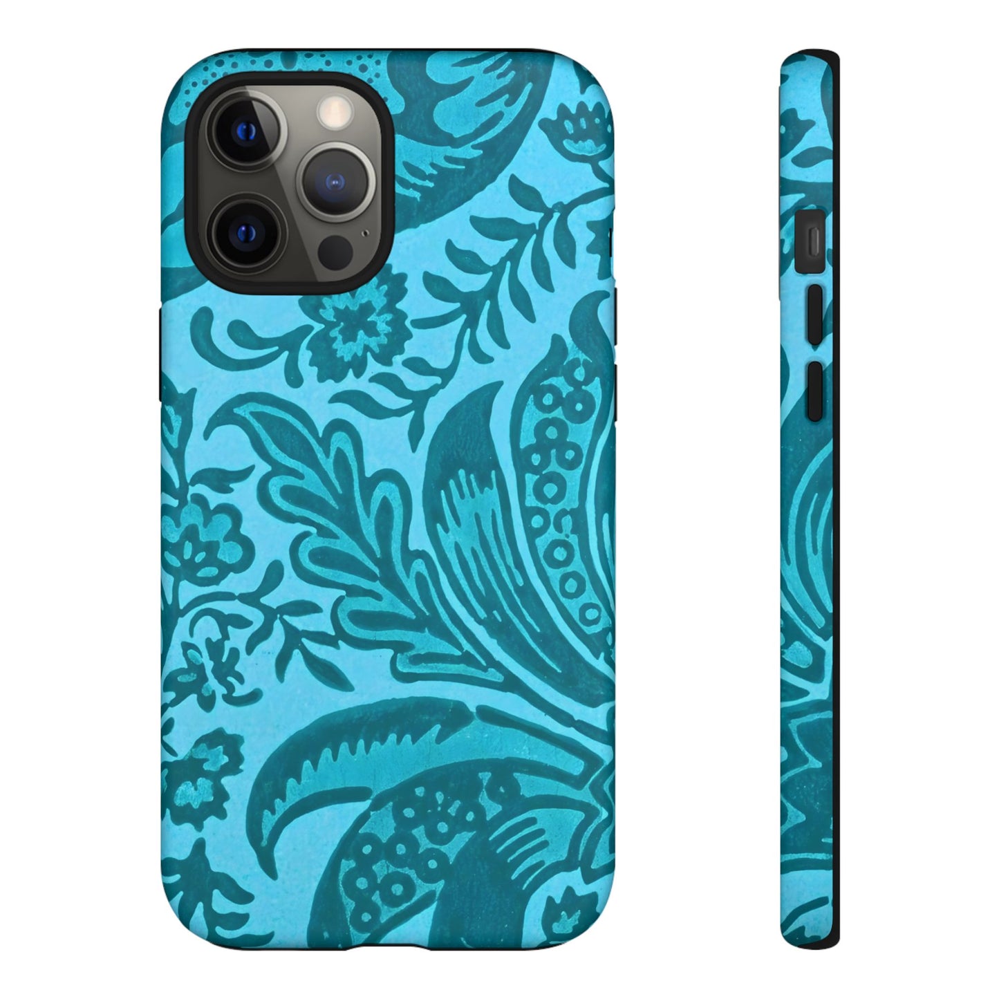 Tough Cases Floral Phone Case, Boho Chic Cover for Smartphones, Unique Gift for Her, Trendy Tech Accessory, Perfect for Personalization