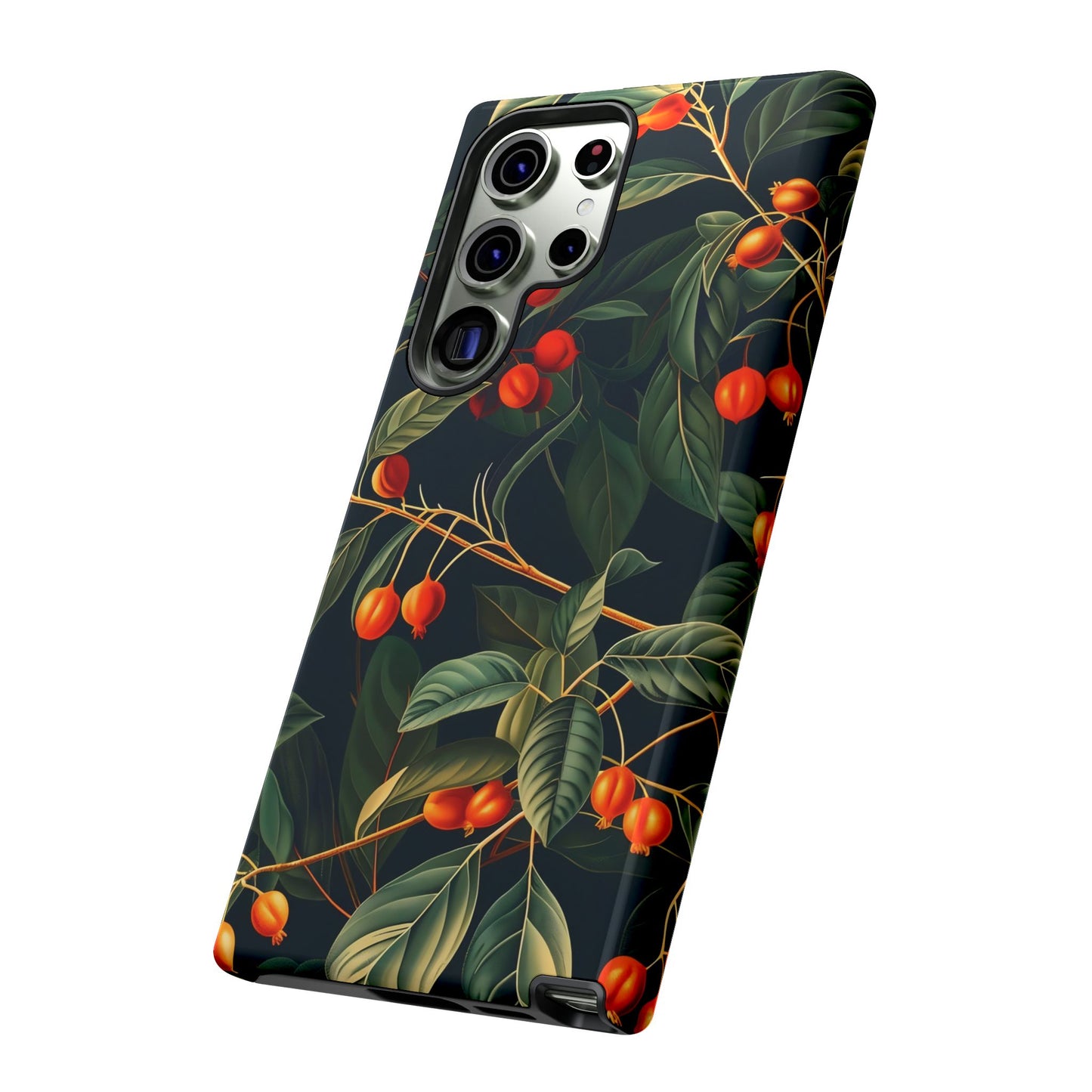 Tough Cases, Floral Phone Case, Nature-Inspired Tech, Unique Gift, Phone Accessory, Botanical Design, Fall Vibes