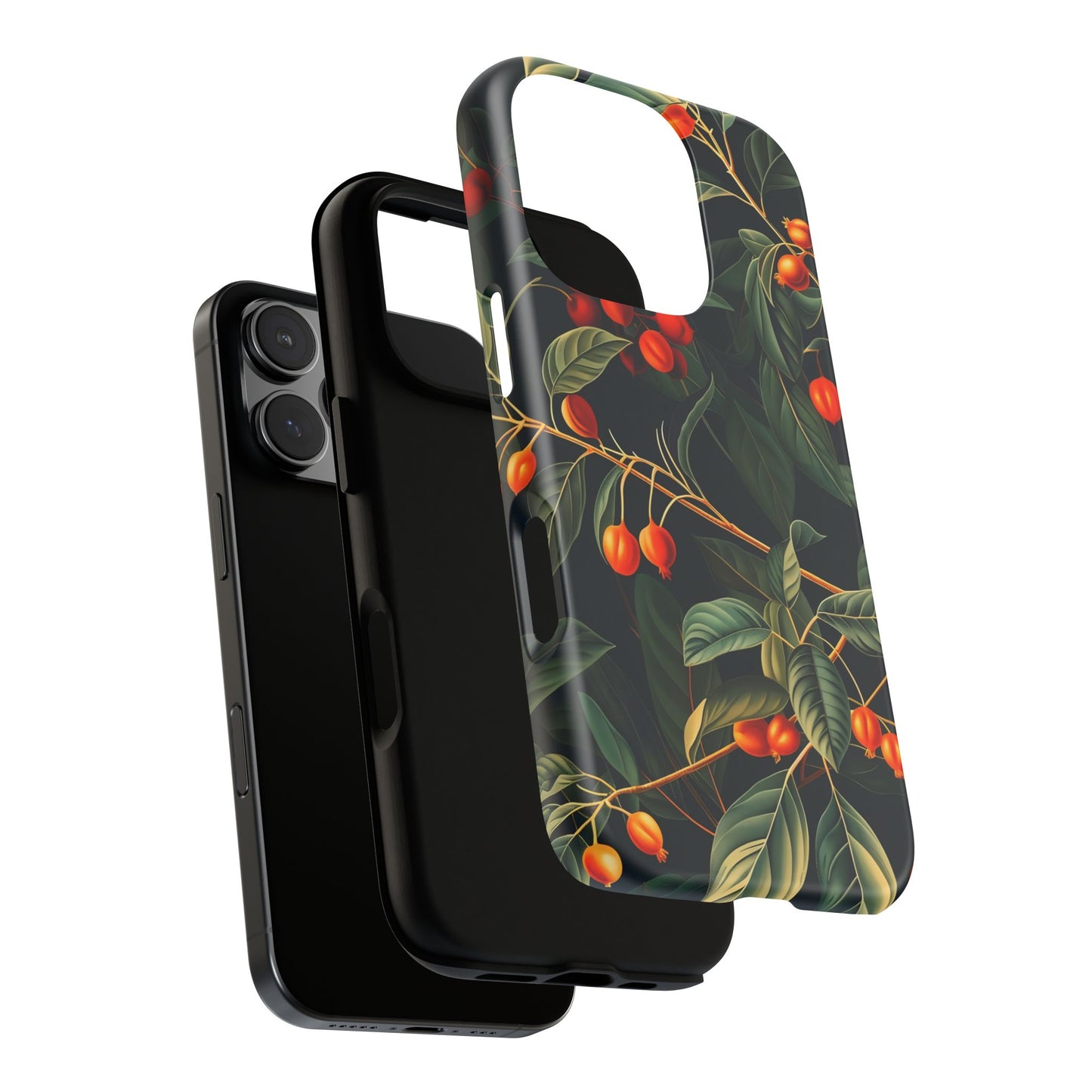 Tough Cases, Floral Phone Case, Nature-Inspired Tech, Unique Gift, Phone Accessory, Botanical Design, Fall Vibes