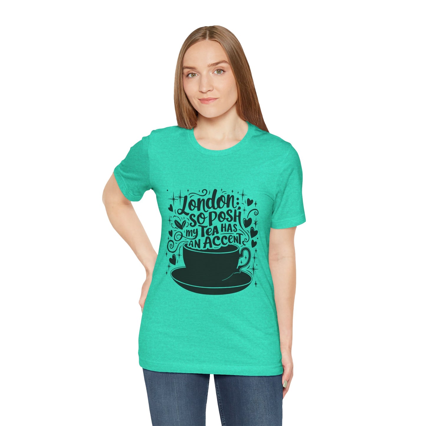 Unisex Jersey Short Sleeve Tee - London's Nostalgic Tea