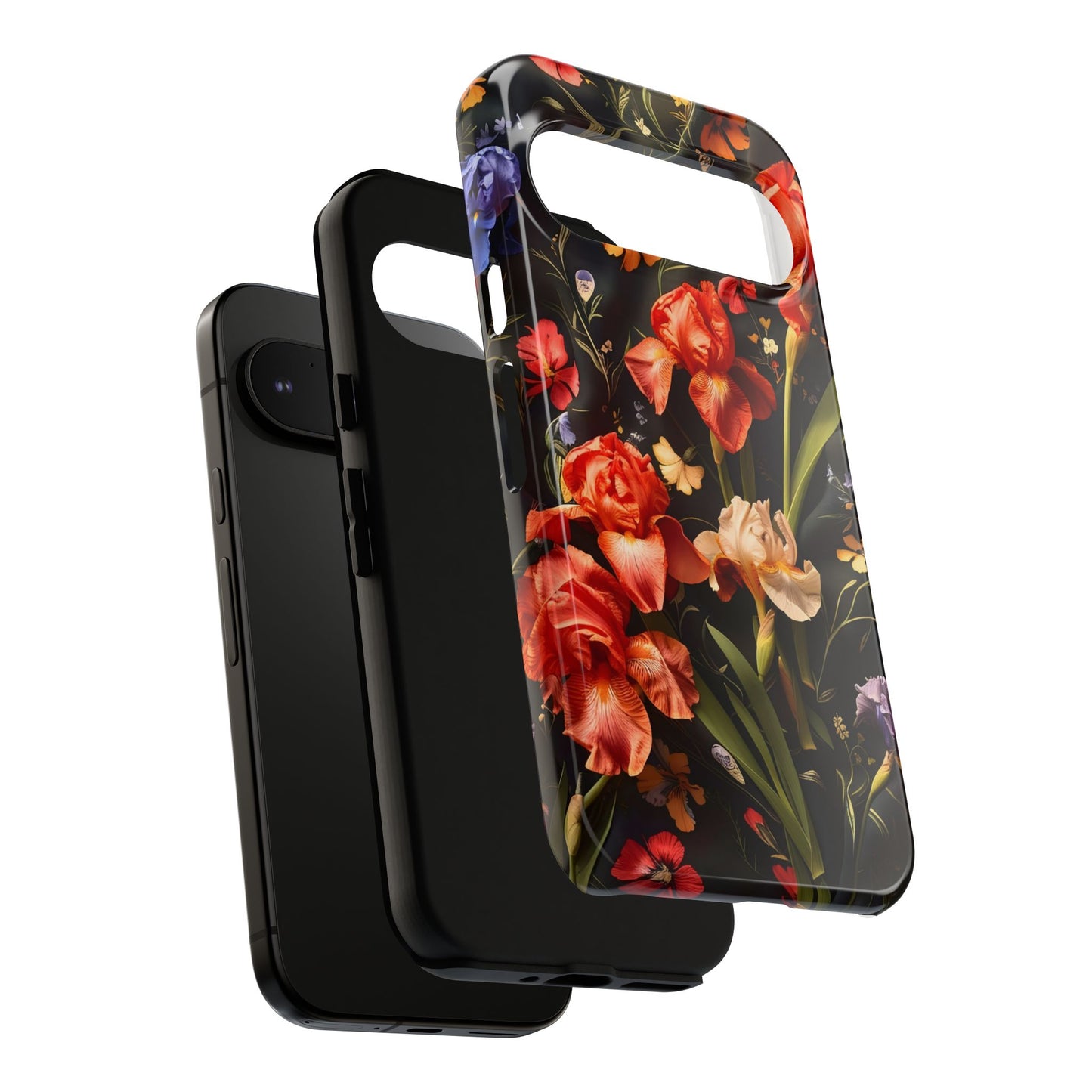 Floral Tough Case for Phone, Durable Protective Phone Cover, Gift for Flower Lovers, Phone Accessories, Spring Vibes