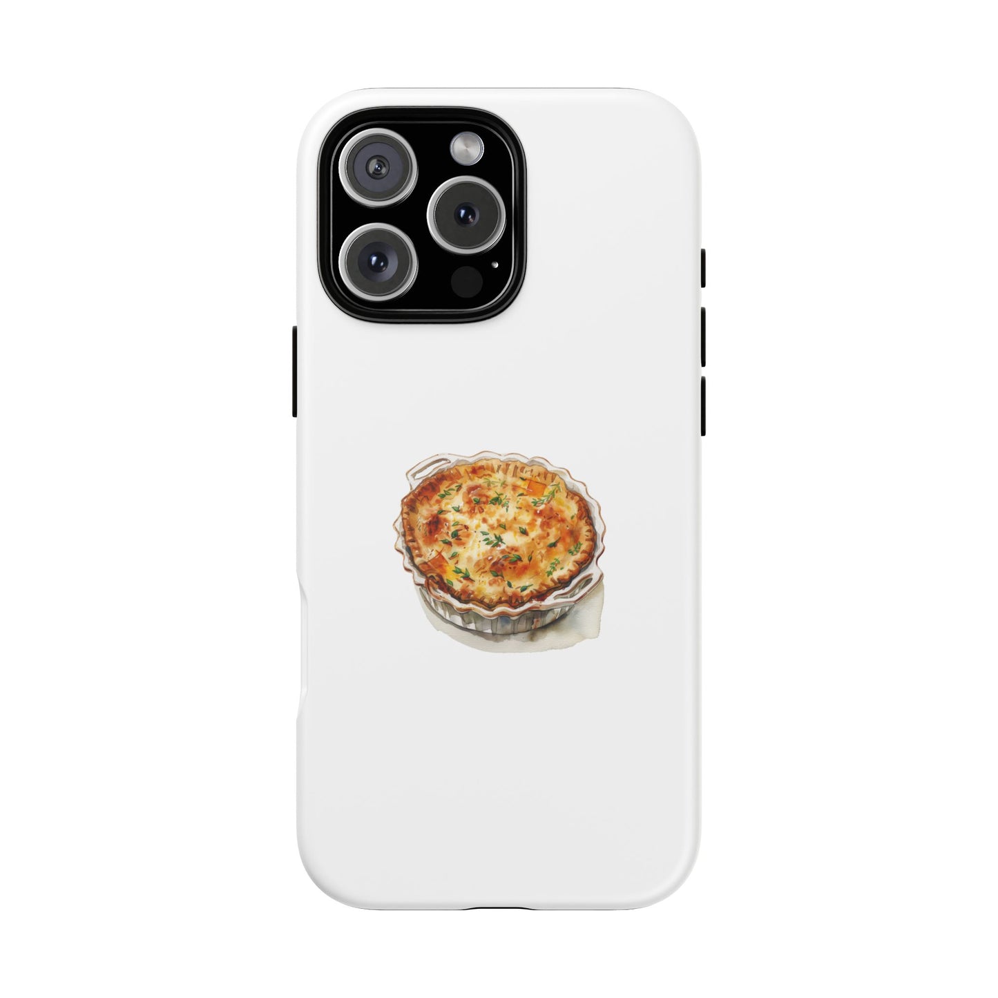 Quiche Lover's Phone Case - Stylish Tough Cases for Foodies