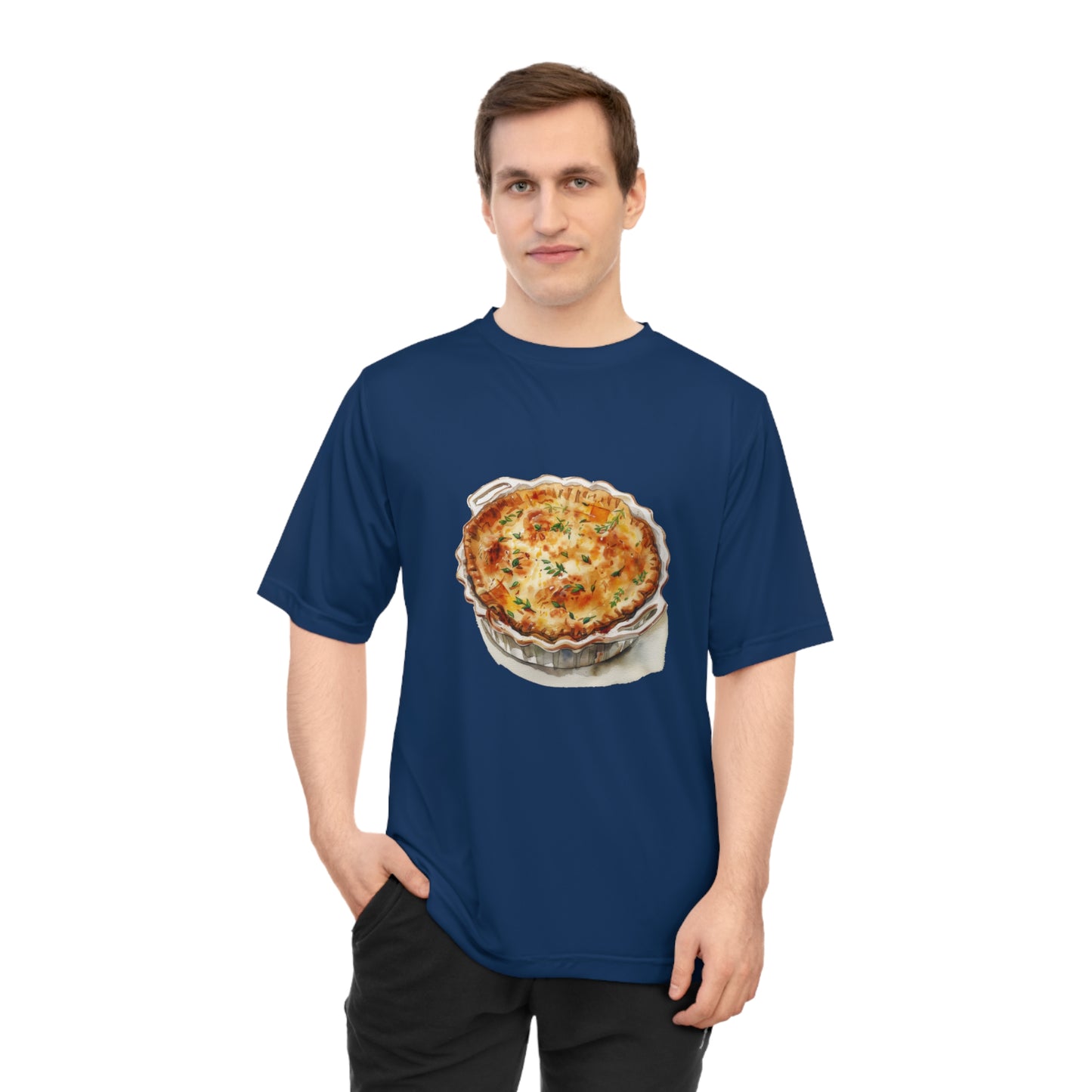 Unisex Zone Performance T-shirt - Taste of Britain: Iconic Dishes and Delicacies