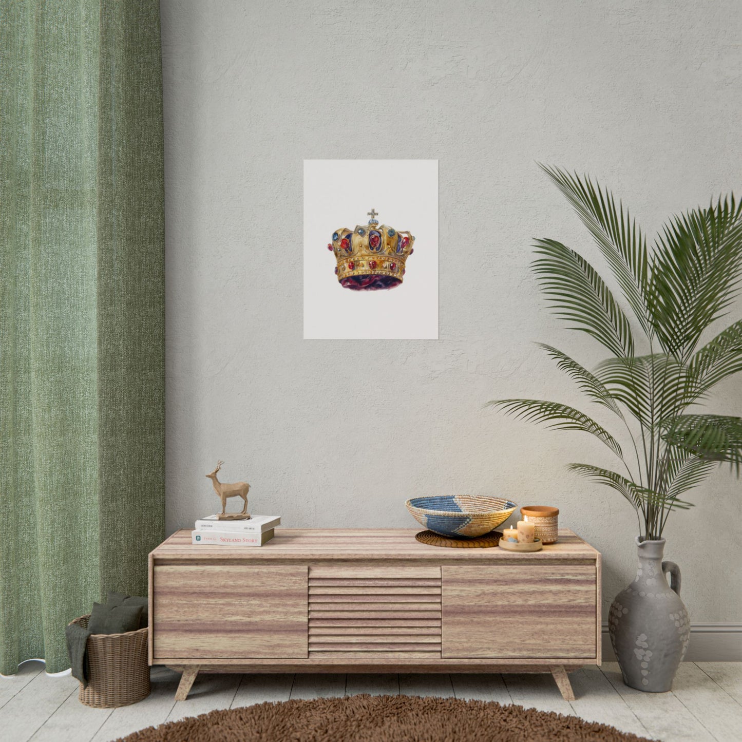 Crown Rolled Posters