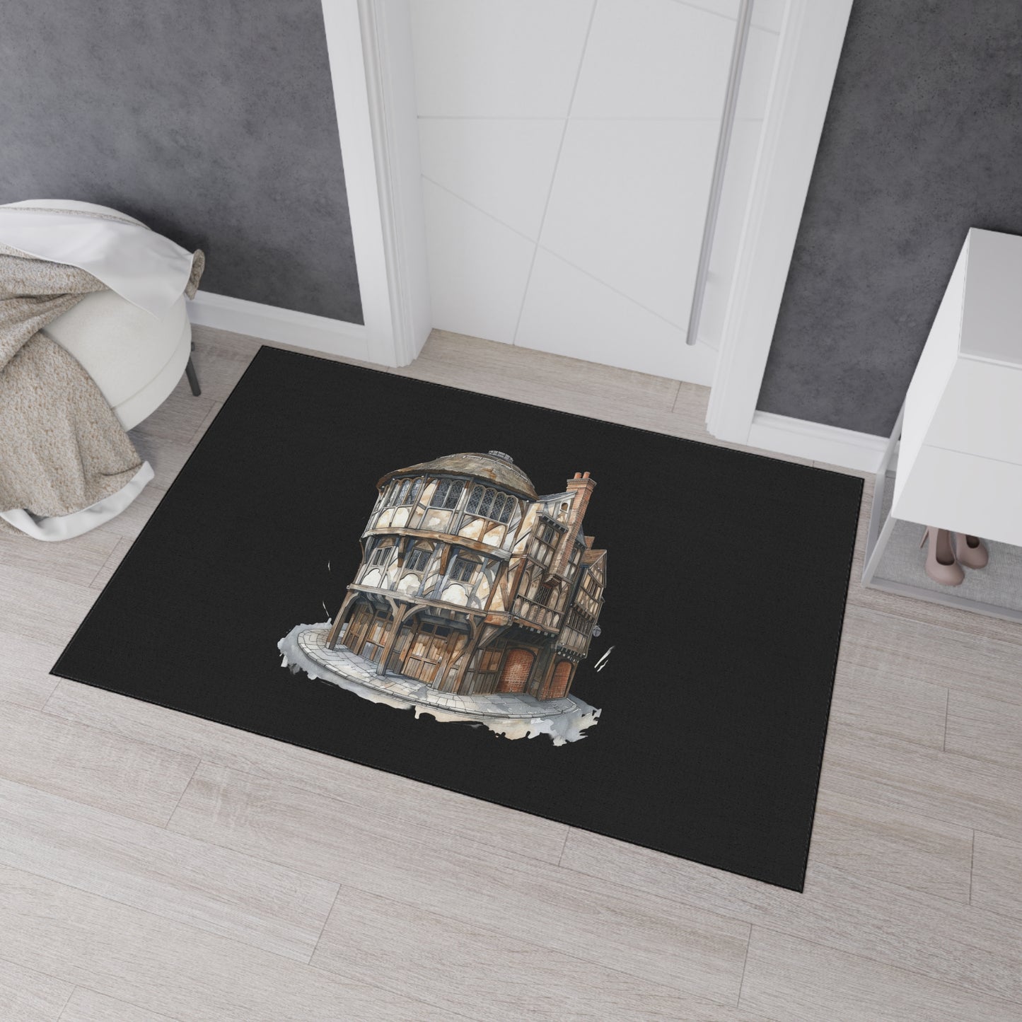 Artistic Heavy Duty Floor Mat - Stylish Entrance Rug, Durable Doormat, Unique Home Decor, Ideal for Entryways, Gifts for New Homeowners