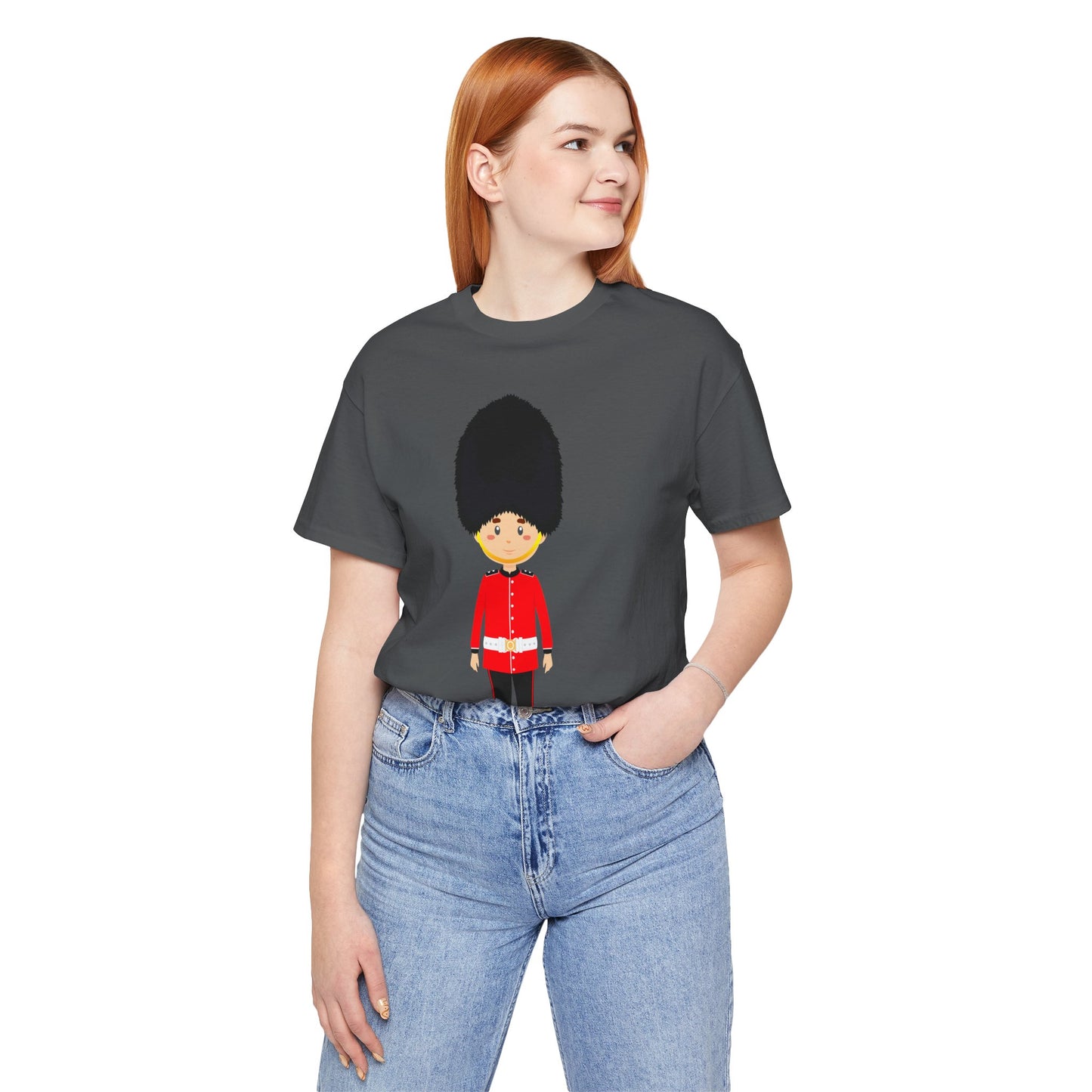 Unisex Jersey Short Sleeve Tee - Cornish Courage - Red Jackets of Bodmin