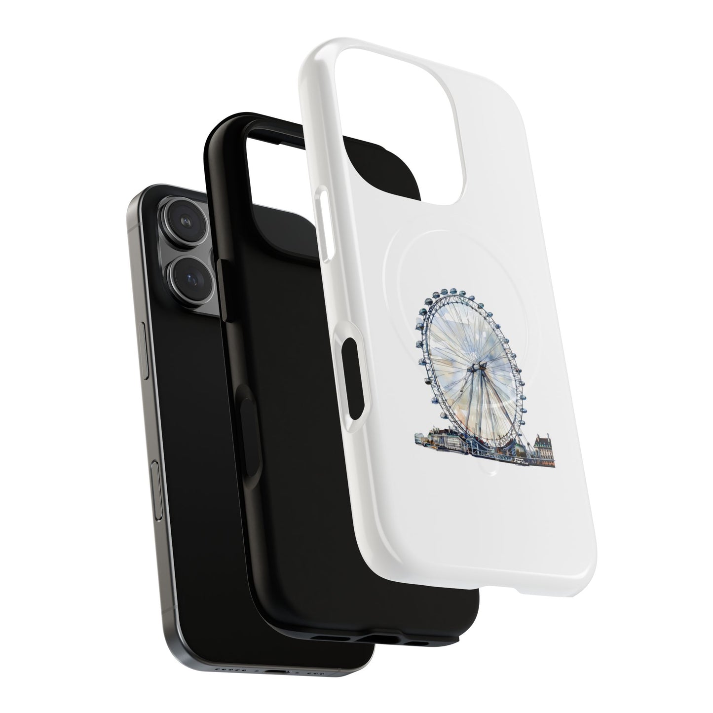 Funky Ferris Wheel Magnetic Case | Tough iPhone Cover, Customized Phone Case, Unique Gift, Festival Accessory, Durable Phone Protection