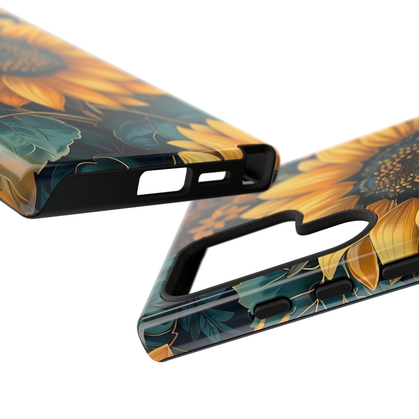 Sunflower Phone Case - Bright Floral Design, Stylish Tough Cover for Sunflower Lovers, Gift for Plant Enthusiasts, Mom Gift, Nature Lovers