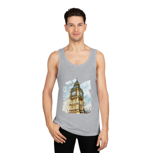 Unisex Softstyle™ Tank Top - Big Ben - Iconic British Tower