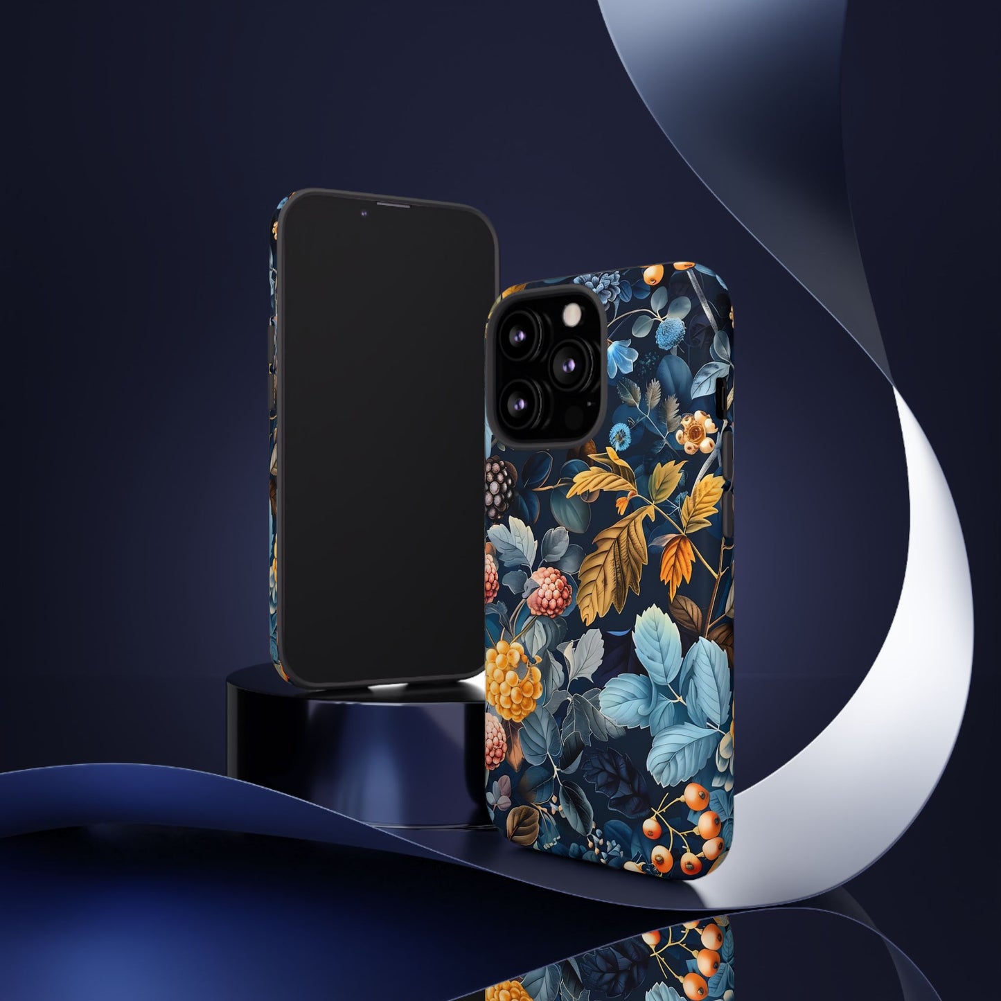 Floral iPhone Case, Tough Phone Cover, Nature-inspired Accessory, Gift for Her, Trendy Protection Case