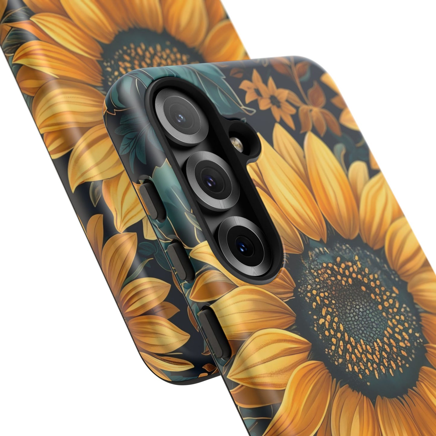 Sunflower Phone Case - Bright Floral Design, Stylish Tough Cover for Sunflower Lovers, Gift for Plant Enthusiasts, Mom Gift, Nature Lovers