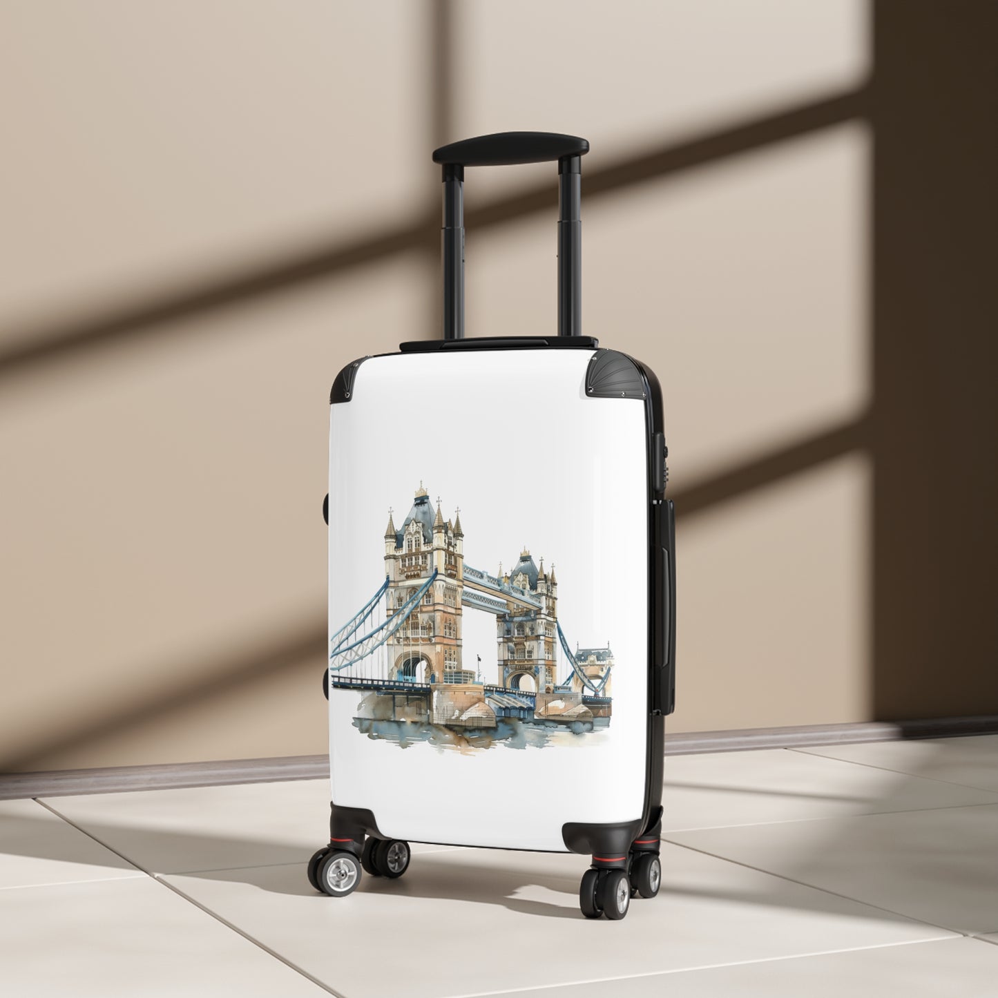 Modern Big Ben Graphic Suitcase