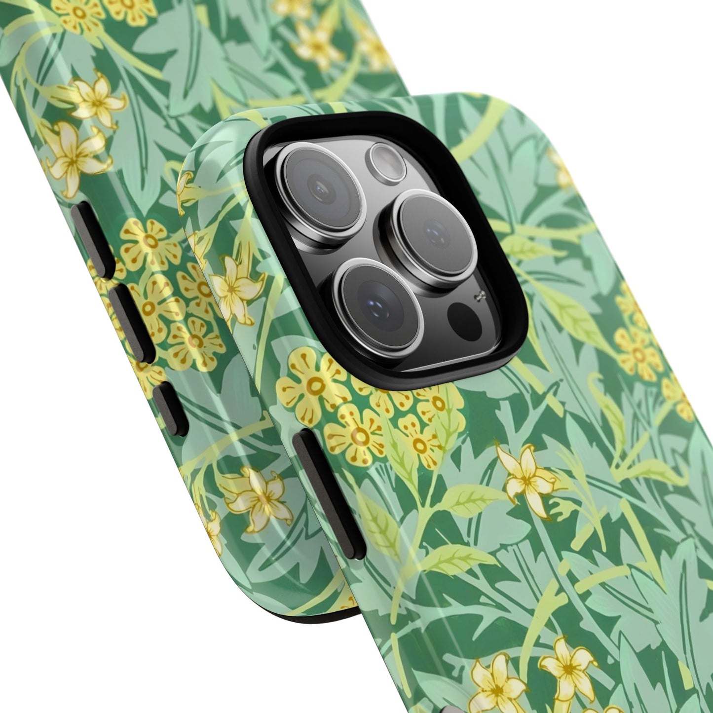 Tough Cases Organic Floral Phone Case, Stylish iPhone Cover, Eco-Friendly Gift, Nature Lover Accessory, Spring Decor, Unique Phone Protector