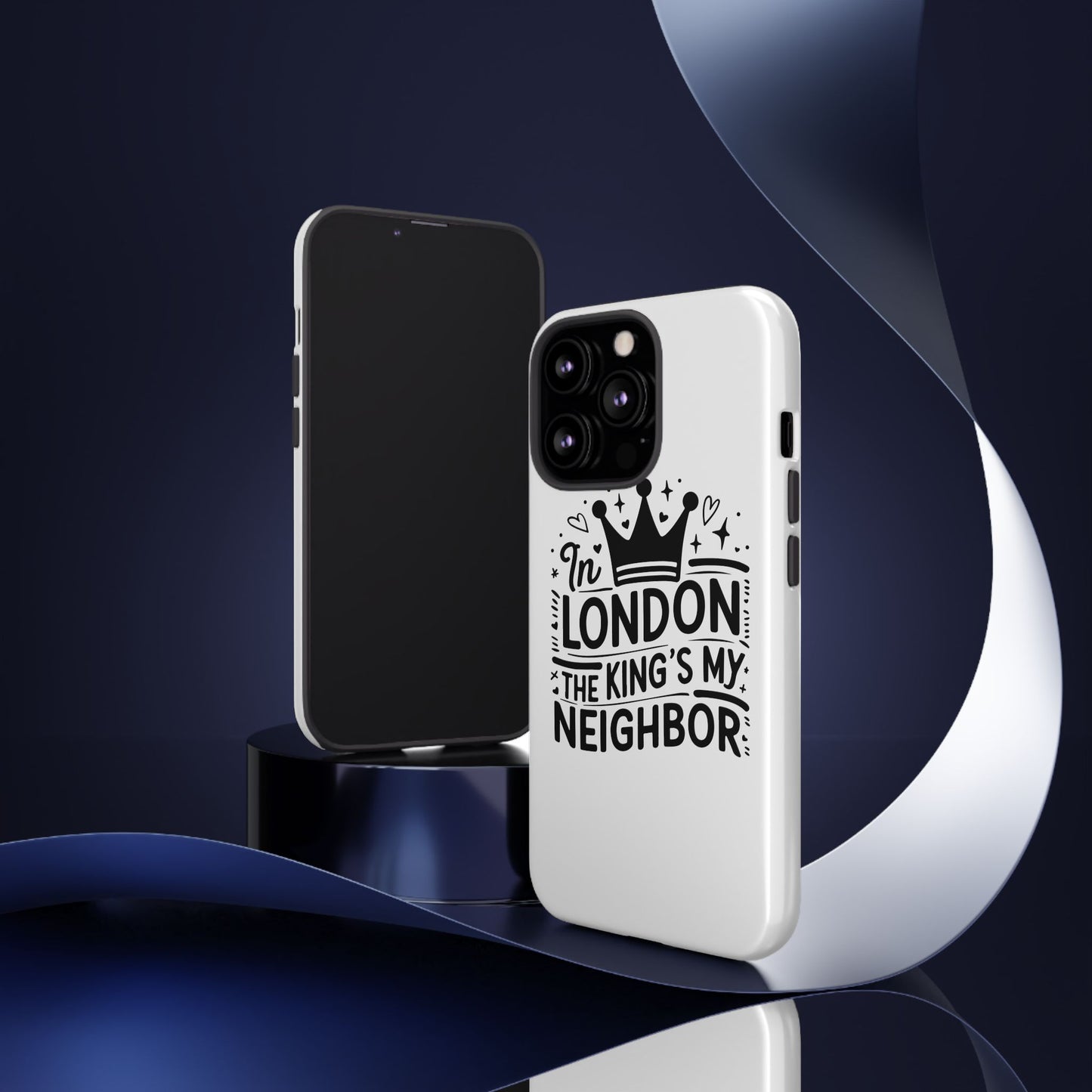 London's Neighbour Phone Case | Royalty Design for Travelers, Gifts for Friends, British Souvenir, Phone Accessory, Stylish Protection