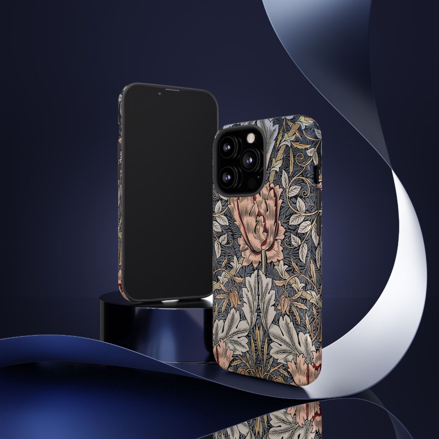 Floral Phone Case, Tough Cases for Stylish Protection, Flower Design, Gift for Her, Phone Accessories, Trendy Mobile Covers