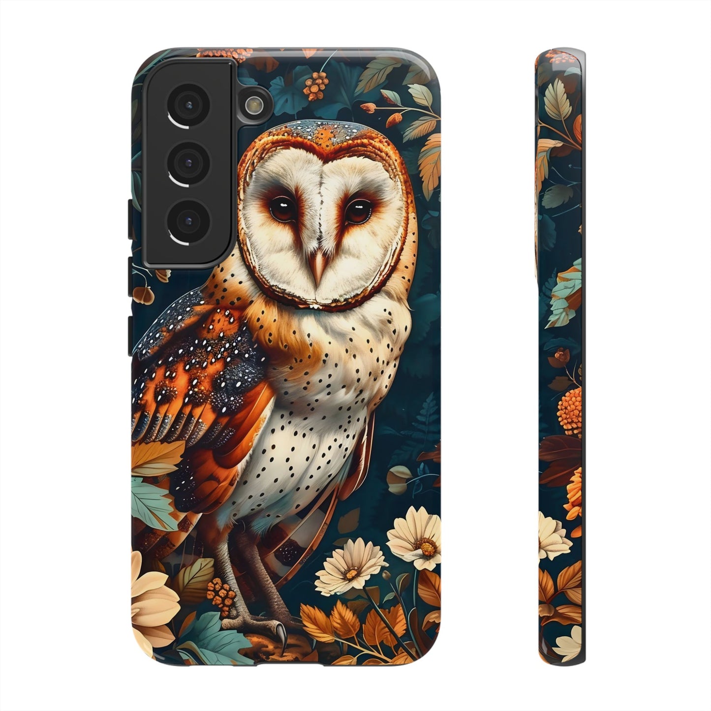 Barn Owl Phone Case | Tough Cases, Nature Lover Gift, Wildlife Accessory, Eco-Friendly Phone Protection, Unique Gift Idea
