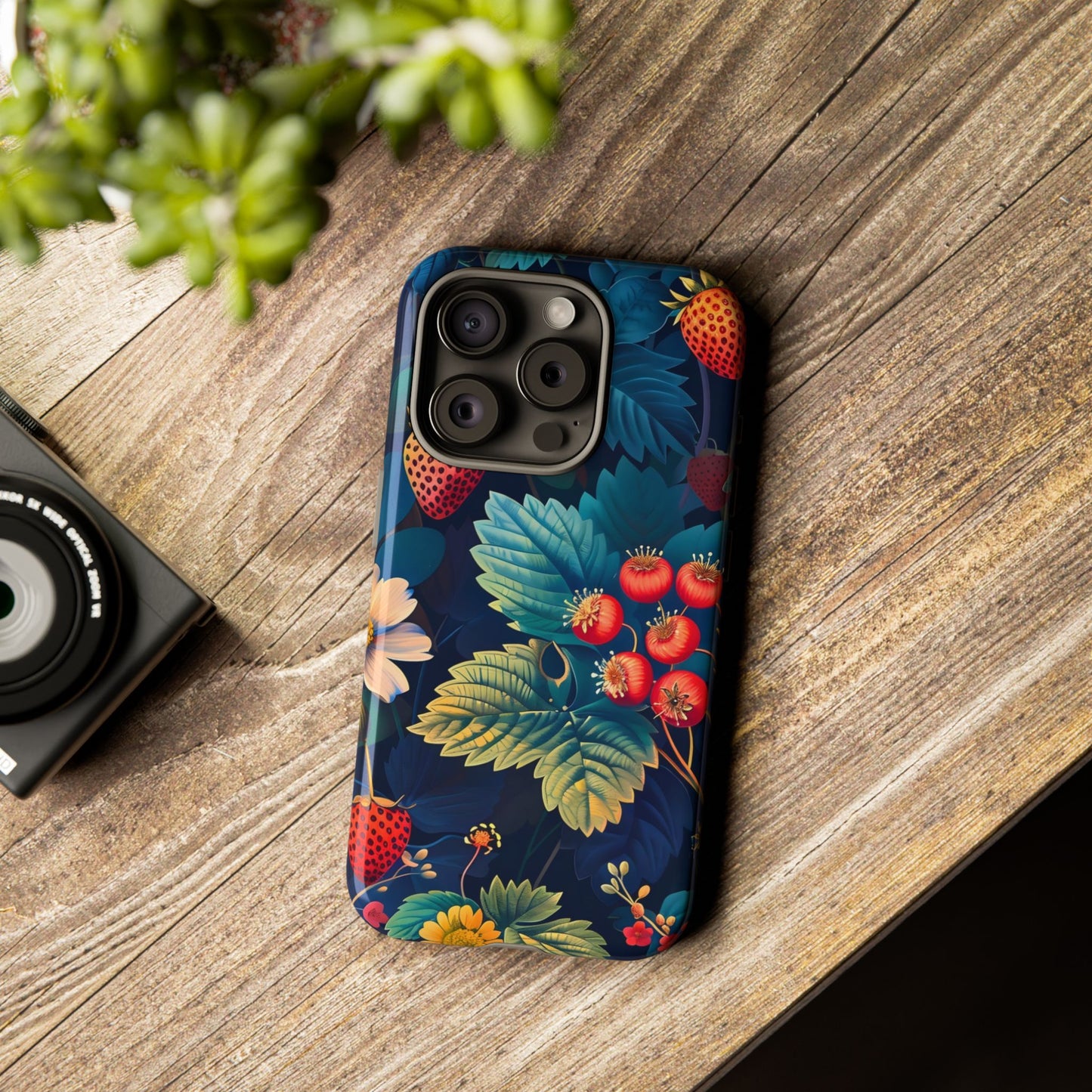 Floral iPhone Case - Tough Cases, Protect Your Phone, Trendy Accessories, Gift for Her, Eco-Friendly Phone Cover