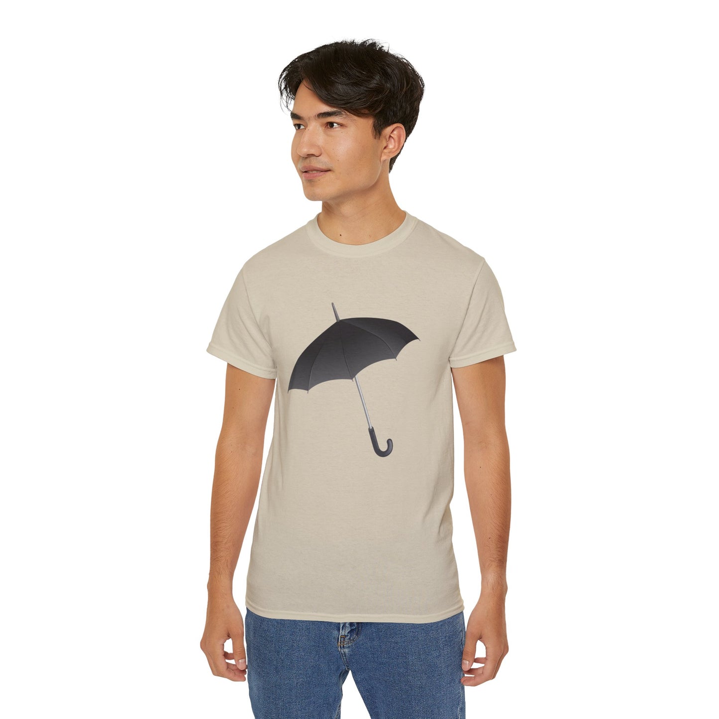 Unisex Ultra Cotton Tee - Elegant Regal Royal Umbrella