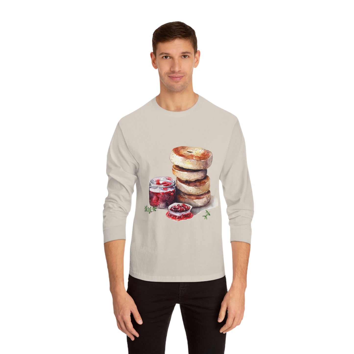 Unisex Classic Long Sleeve T-Shirt - British Food - Traditional Dishes and Culinary Delights