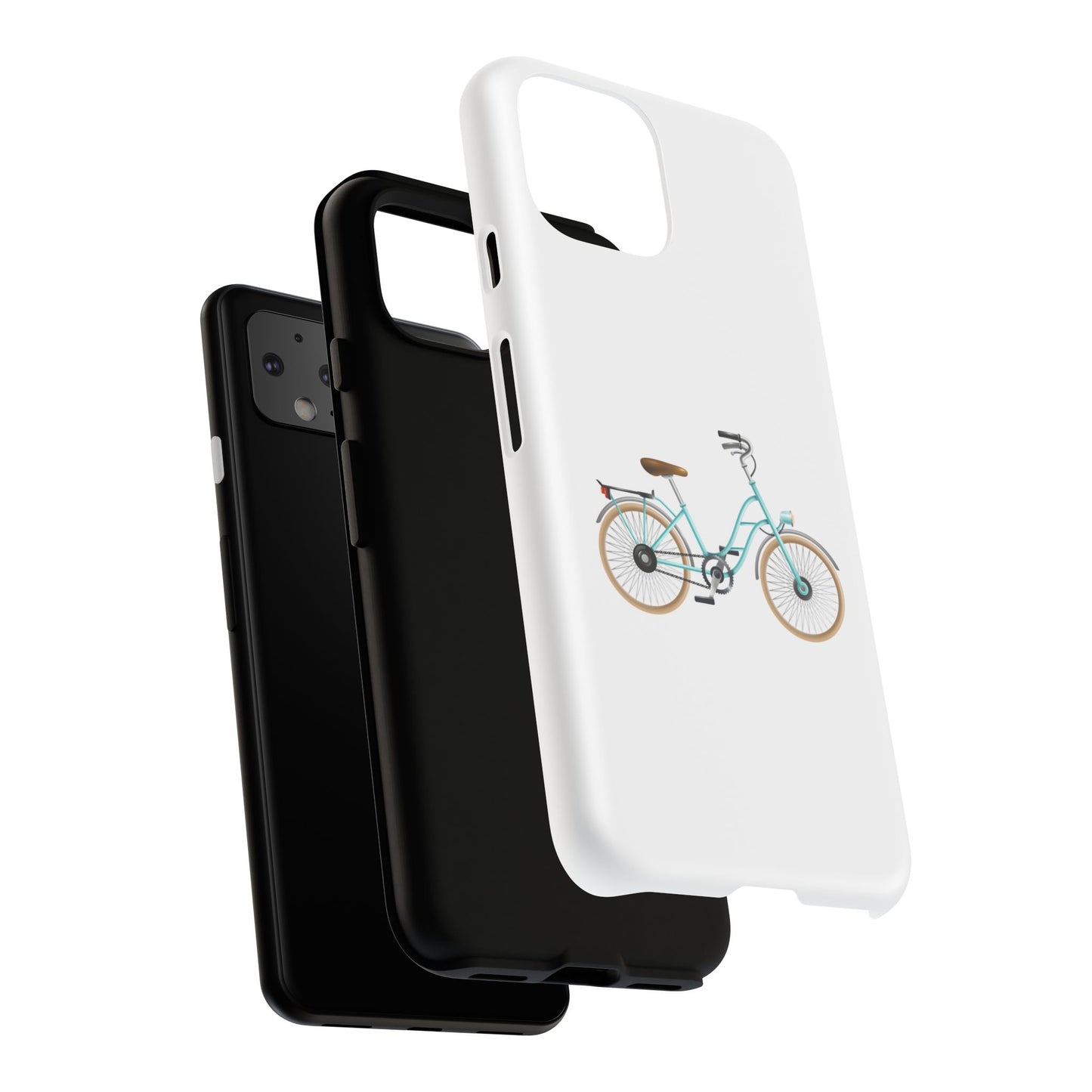 Bicycle Design Tough Phone Case - Durable Protection for Cyclists