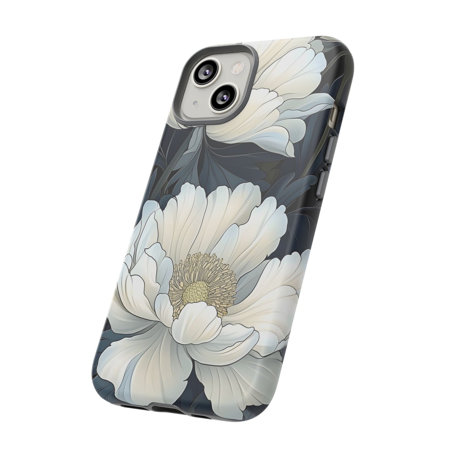 Elegant Floral Phone Case, Floral iPhone Cover, Flower Art Phone Case, Eco-Friendly Mobile Protection, Tough & Stylish Phone Case