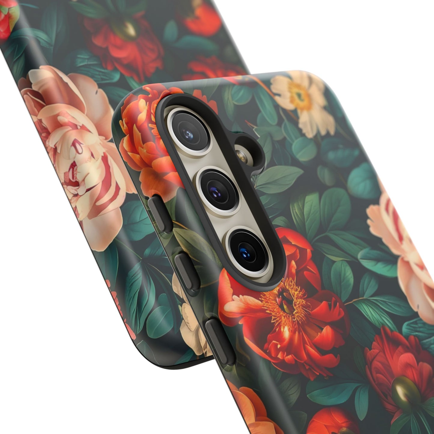 Floral Phone Case - Tough Cases, Vibrant Protection, Gift for Her, Cute Floral Design, Trendy Accessory, Perfect for Spring