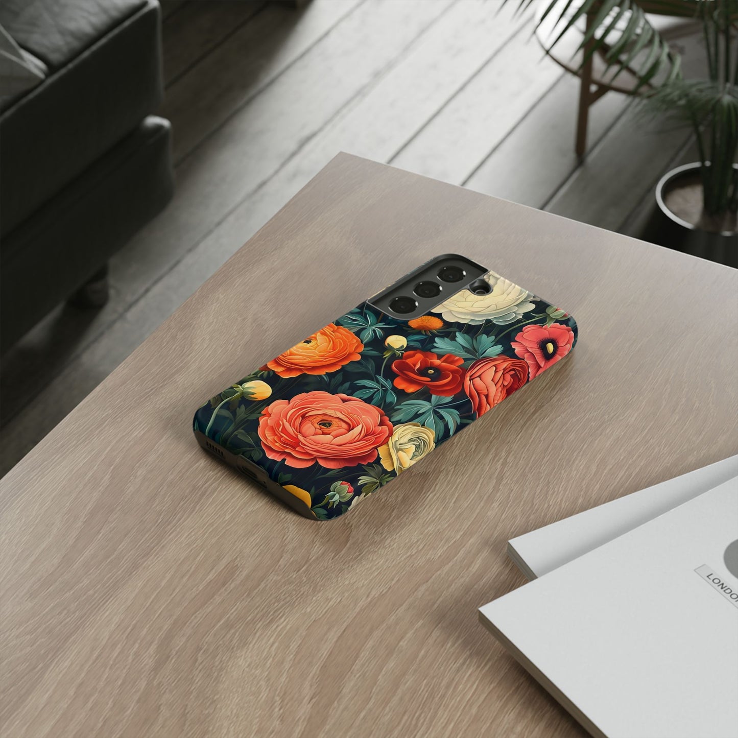 Floral Phone Case, Tough Cases - Stylish Protection, Gifts for Her, Nature Lover Decor, Floral Accessories