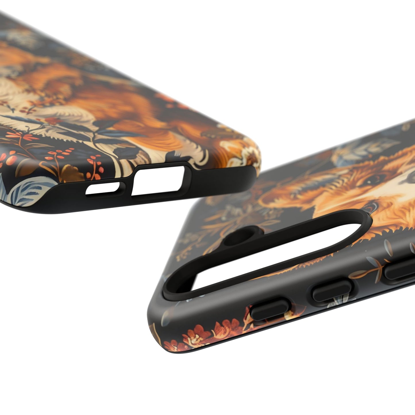 Corgi Floral Phone Case - Tough Cases for Dog Lovers, Cute Pet Accessories, Gift for Dog Owners, Floral Design, Personalized Tech Cover