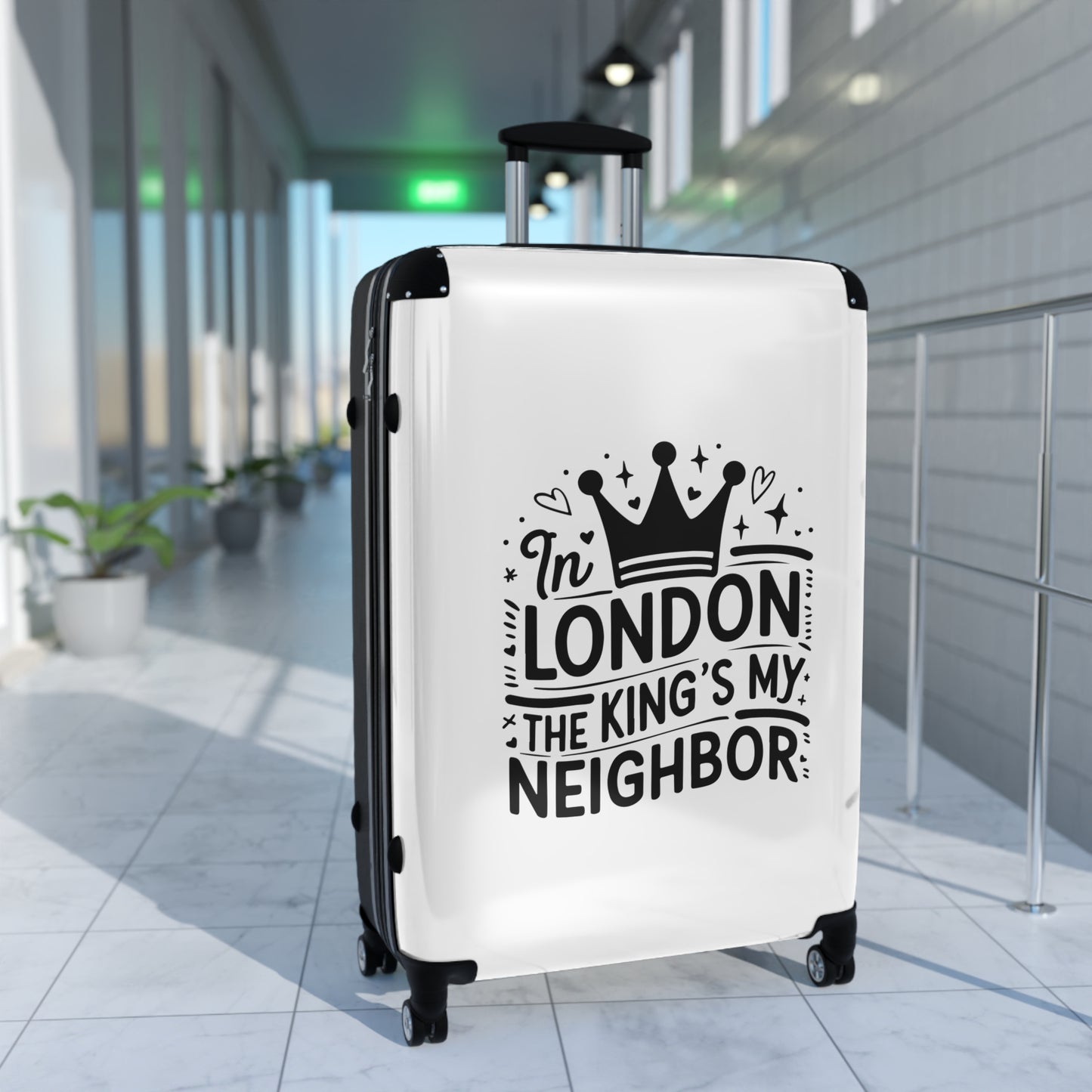 King is my Neighbour in London - Suitcase