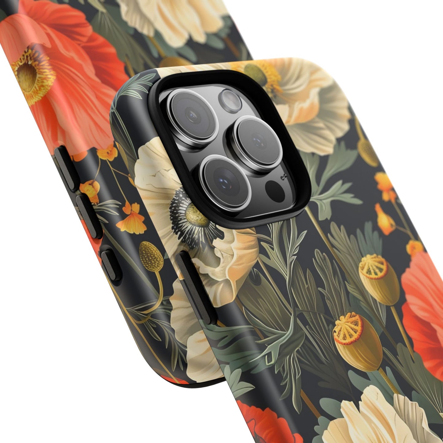 Floral Phone Case - Tough Cases with Vibrant Garden Design, Phone Accessory, Gift for Her, Spring Style, Nature Lover