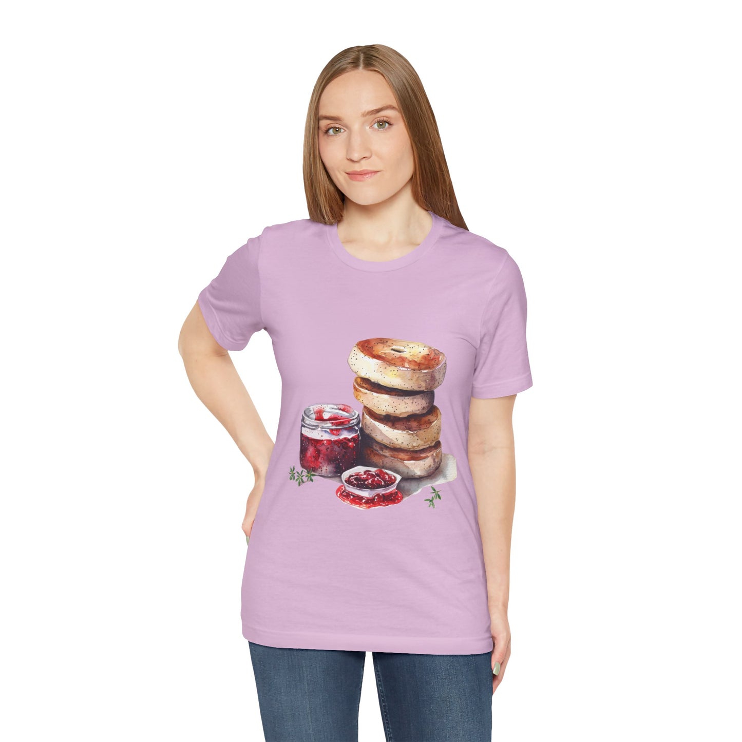 Unisex Jersey Short Sleeve Tee - Heritage on a Plate - Exploring British Cuisine