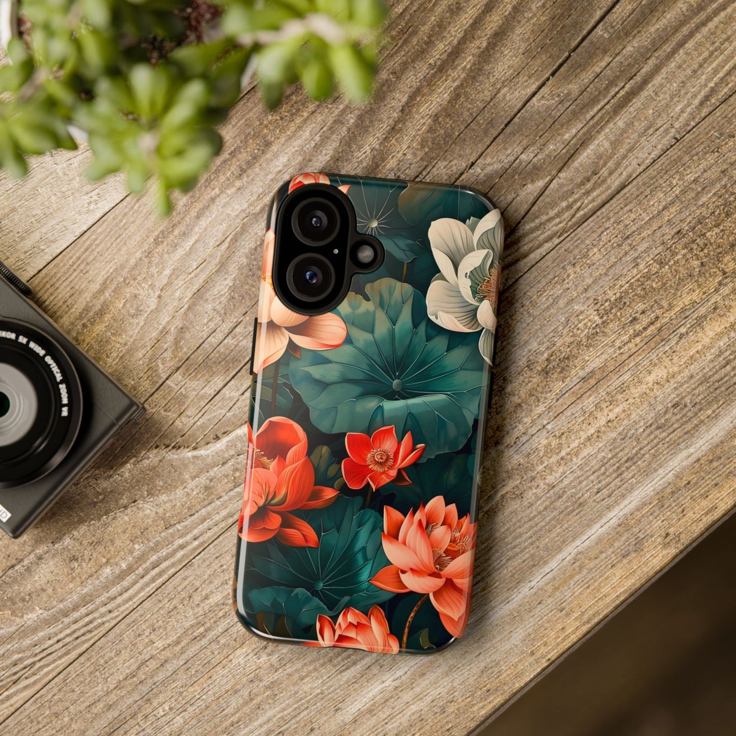 Flower Phone Case, Floral Phone Cover, Tough Case for Floral Lovers, Gift for Her, Stylish Tech Accessories