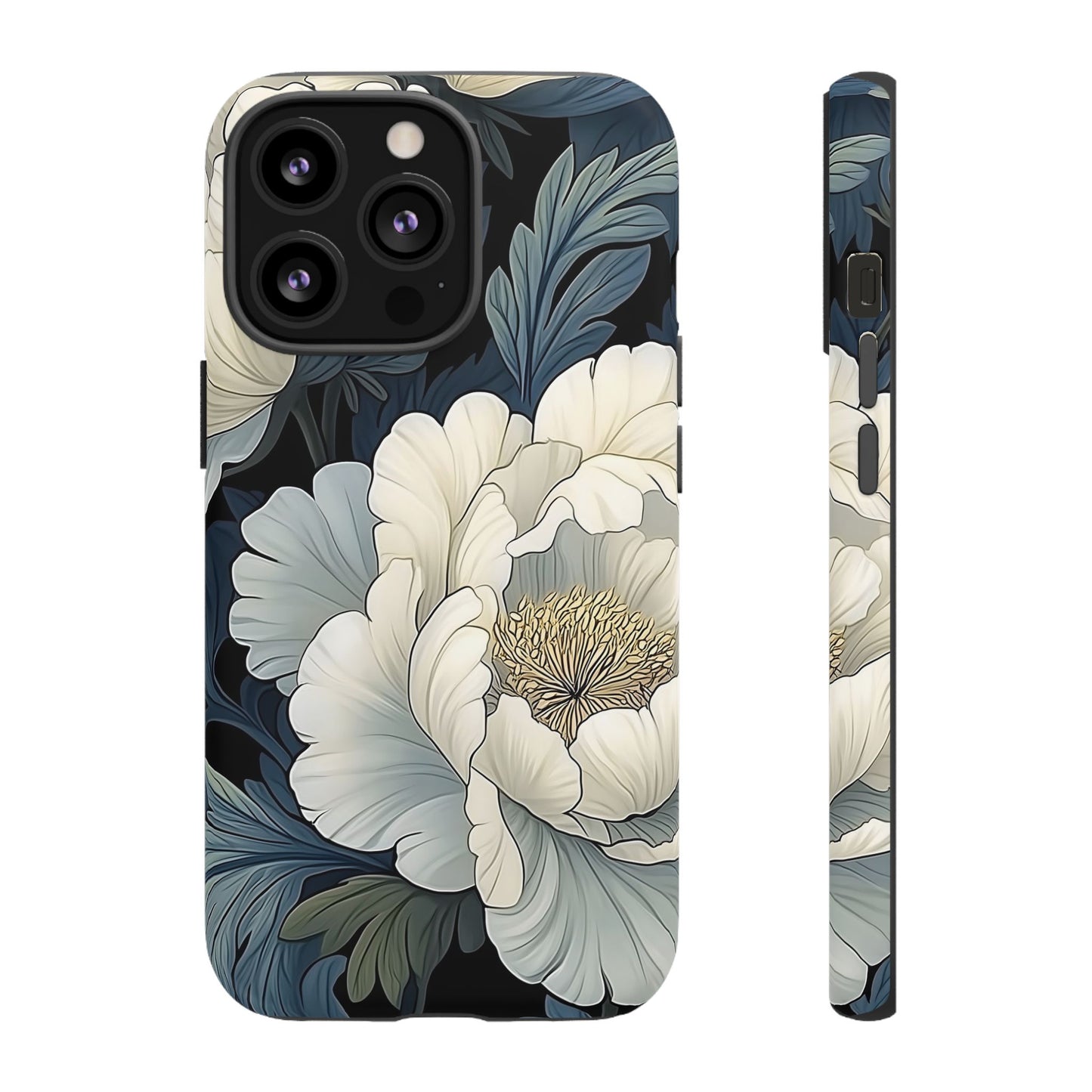 Floral Phone Case - Elegant Tough Cases for Nature Lovers, Stylish Protective Cover for Gifts, Birthdays, Mom's Day, Floral Design