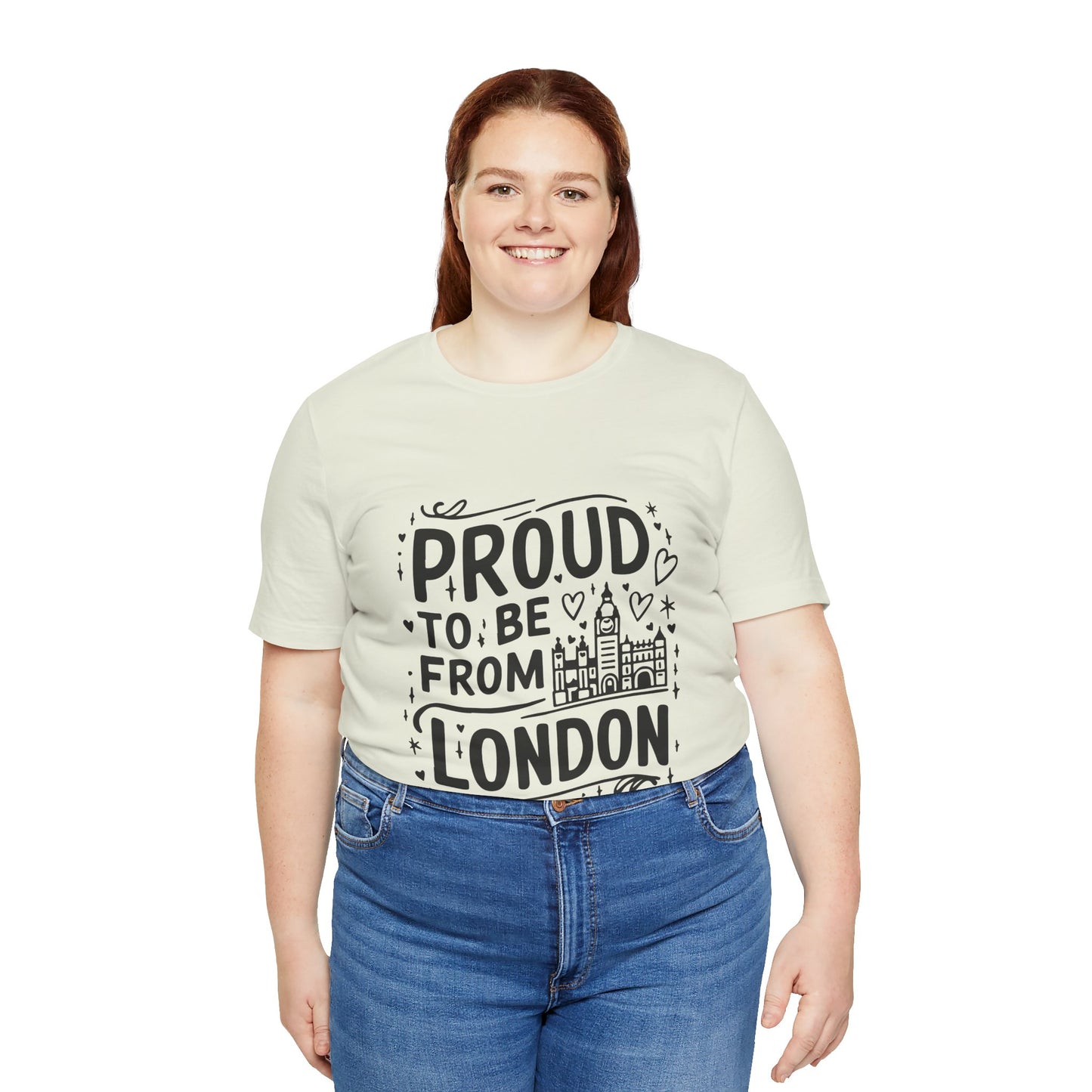 Unisex Jersey Short Sleeve Tee - Proud to be from London