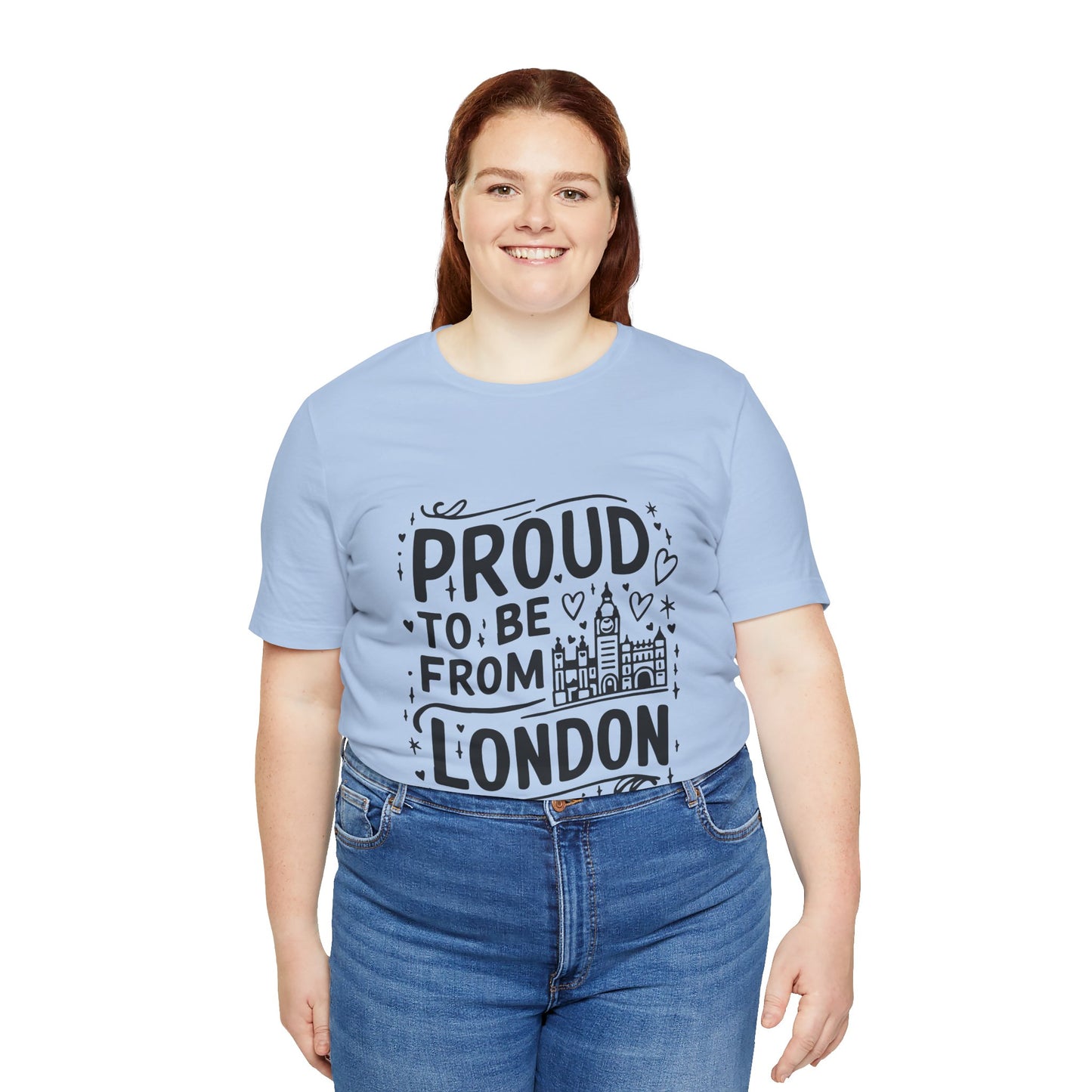 Unisex Jersey Short Sleeve Tee - Proud to be from London