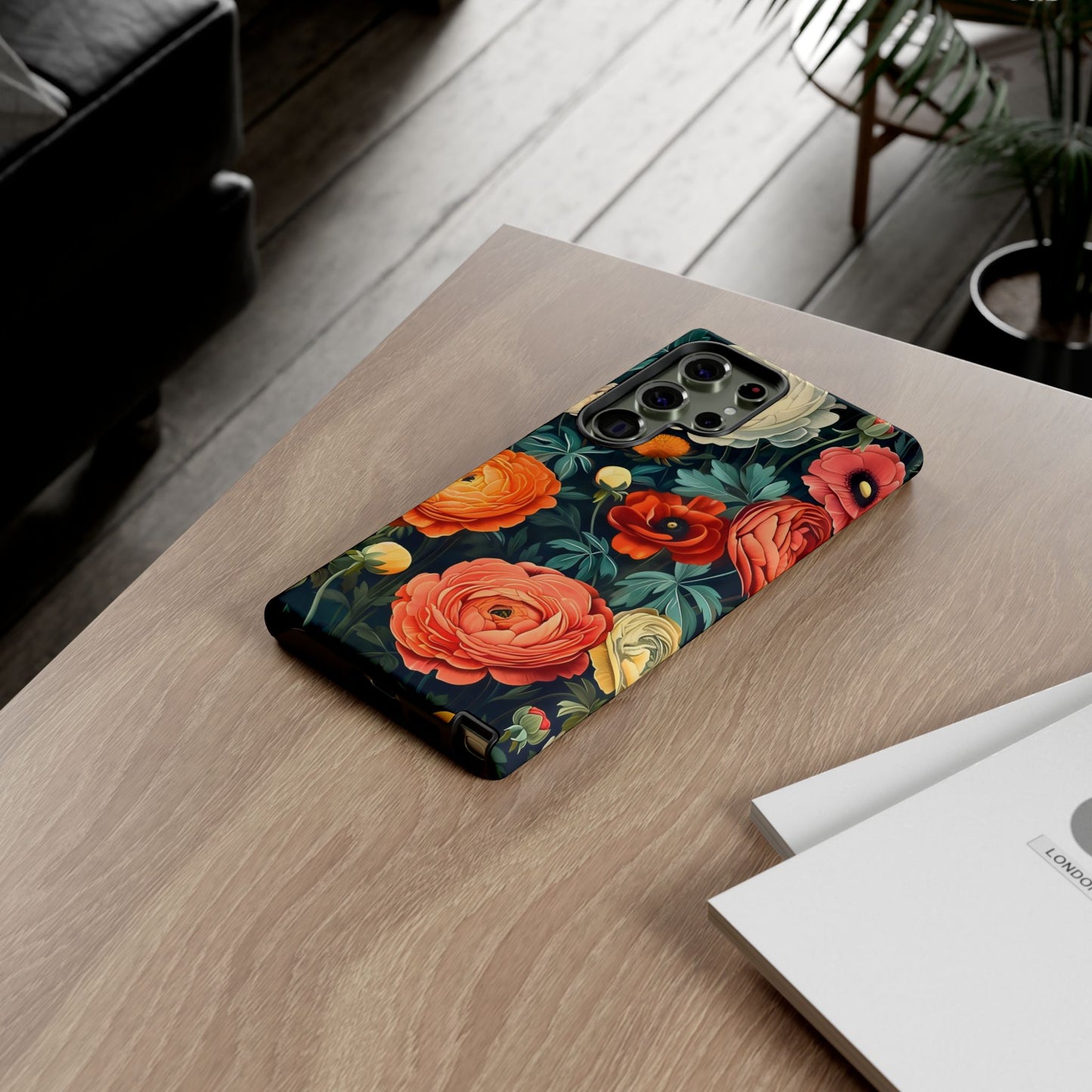Floral Phone Case, Tough Cases - Stylish Protection, Gifts for Her, Nature Lover Decor, Floral Accessories