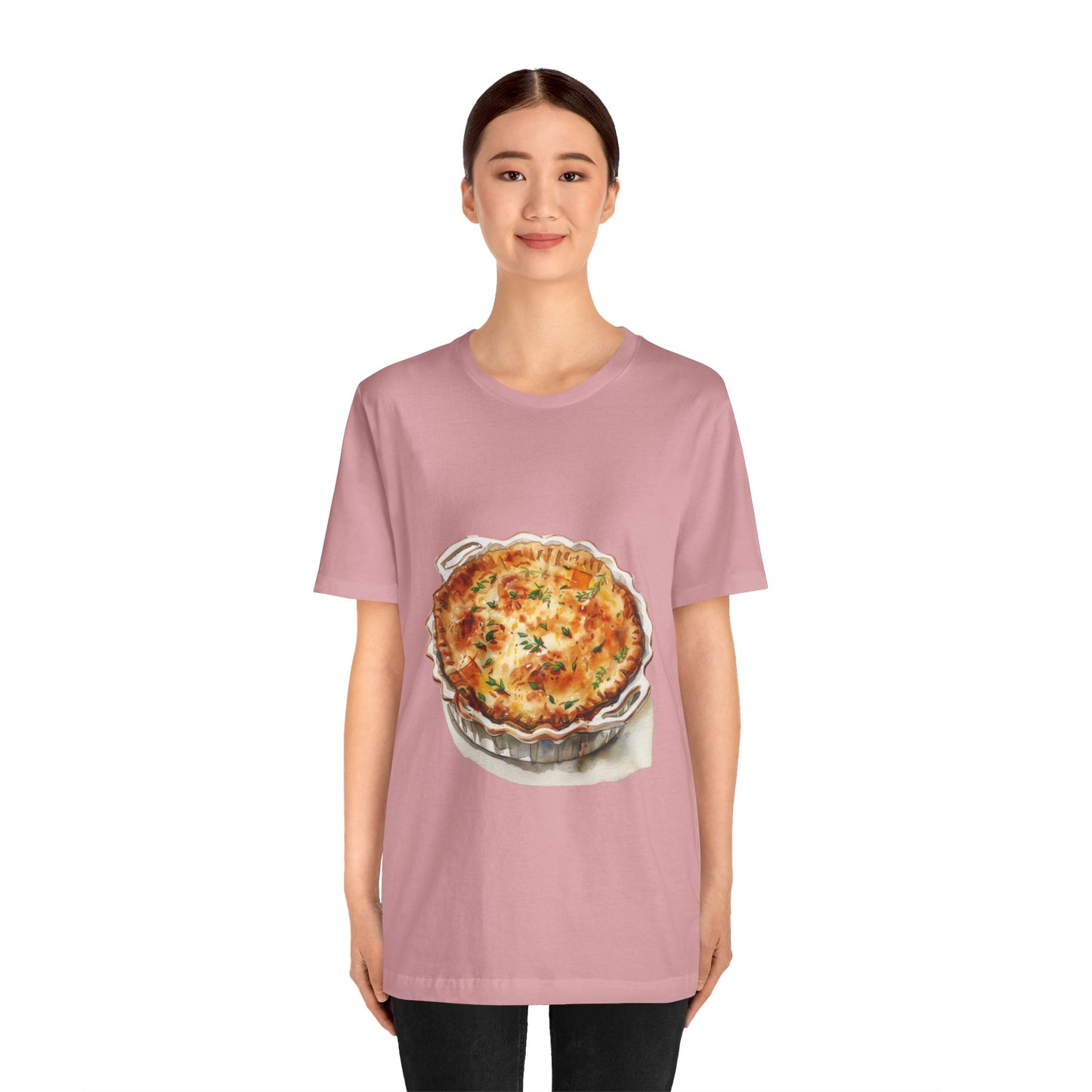 Unisex Jersey Short Sleeve Tee - The Flavors of Britain - Traditional Recipes Reimagined
