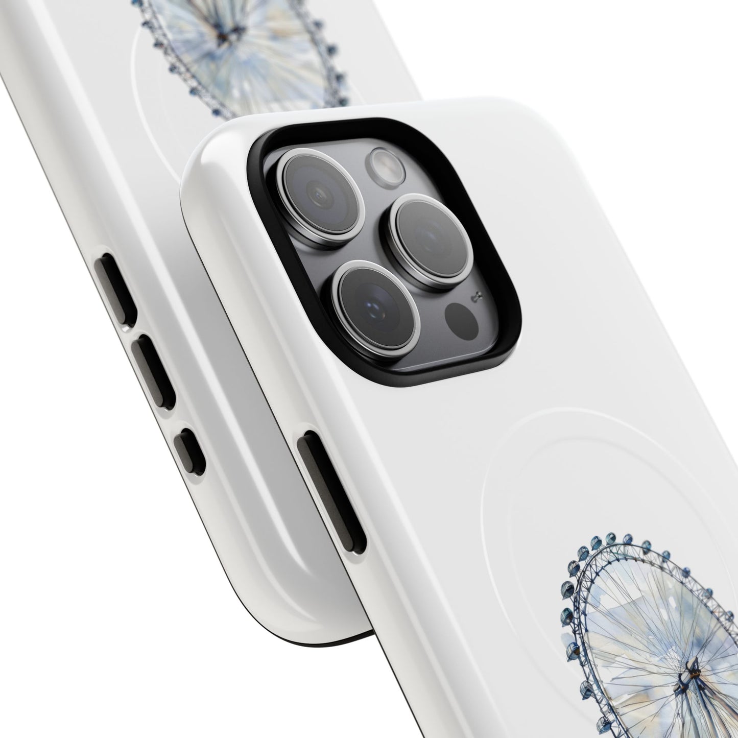 Funky Ferris Wheel Magnetic Case | Tough iPhone Cover, Customized Phone Case, Unique Gift, Festival Accessory, Durable Phone Protection