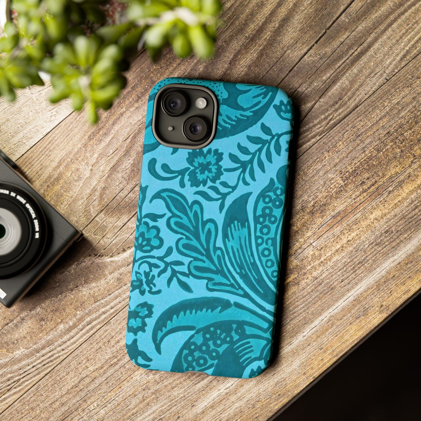 Tough Cases Floral Phone Case, Boho Chic Cover for Smartphones, Unique Gift for Her, Trendy Tech Accessory, Perfect for Personalization