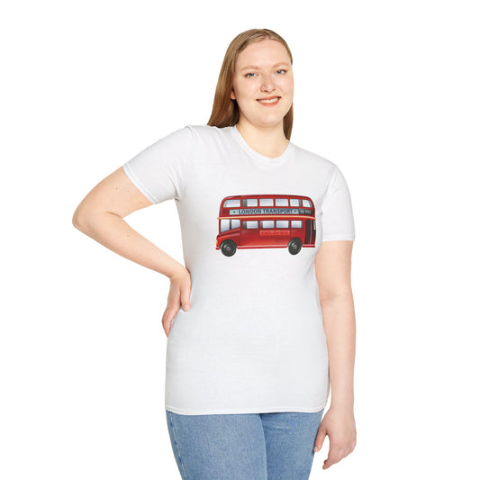 Unisex Softstyle T-Shirt - London Transport English Bus