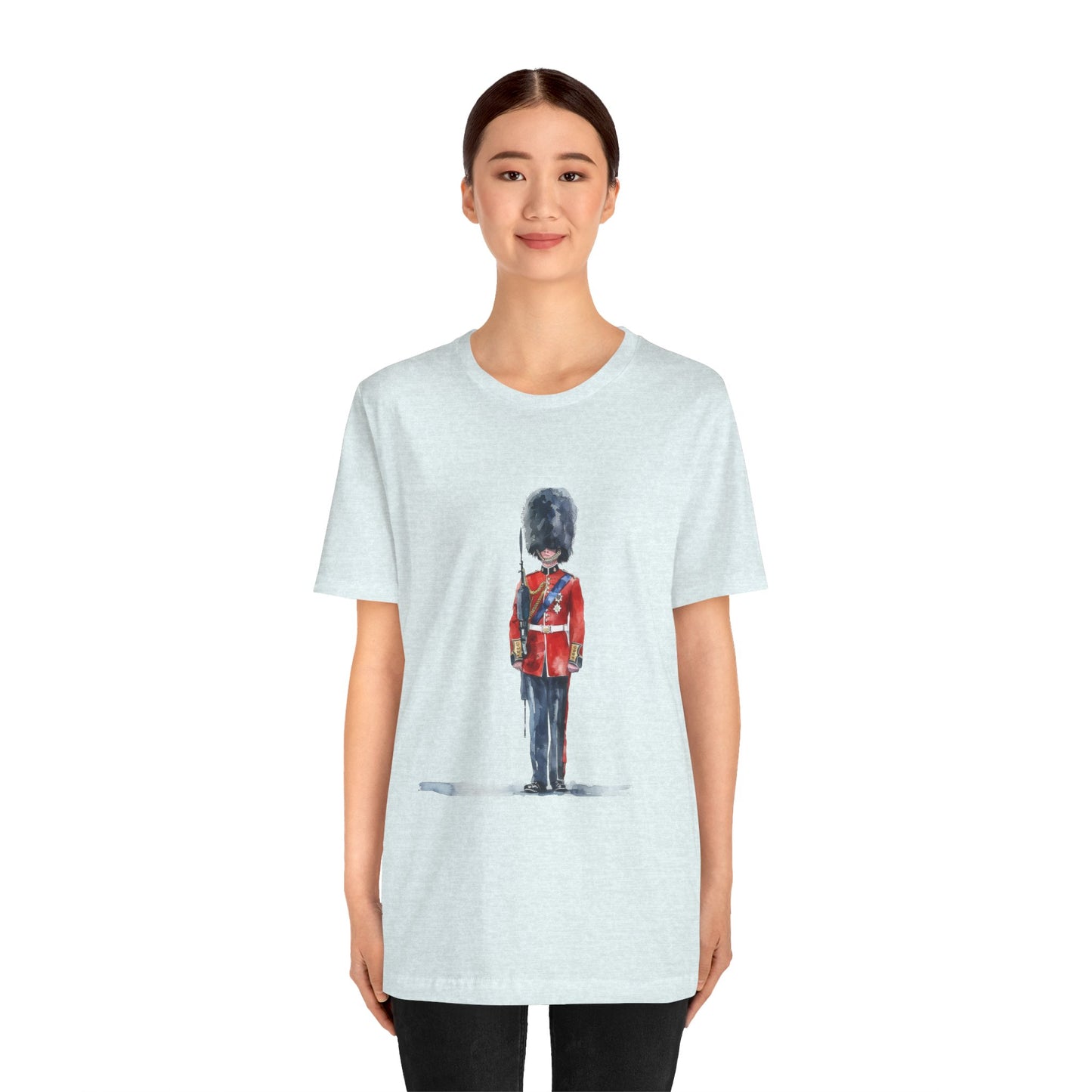 Unisex Jersey Short Sleeve Tee - Echoes of Valor - Red Jacket at Bodmin Keep
