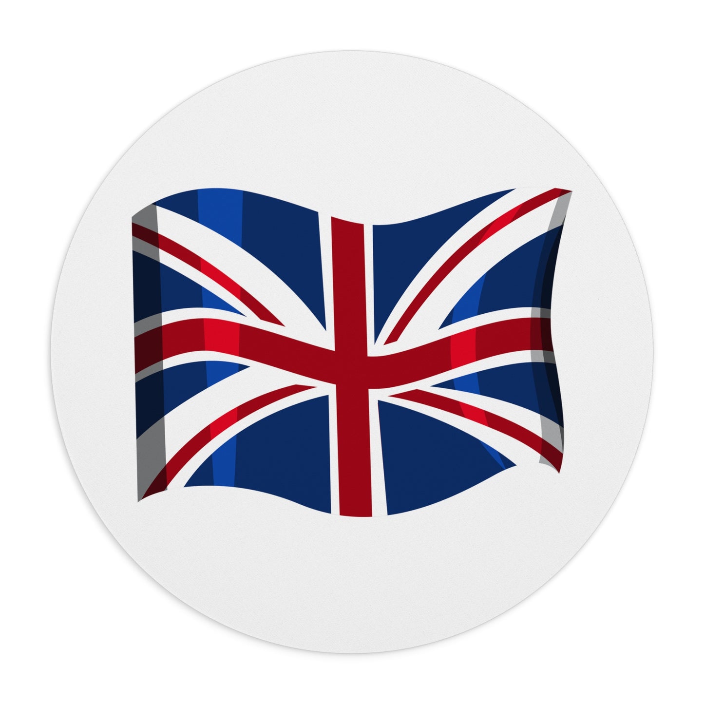 British Flag Mouse Pad - Computer Accessories, Office Decor, Gifts for UK Lovers, Gamer Desk Setup, Workstation Essentials